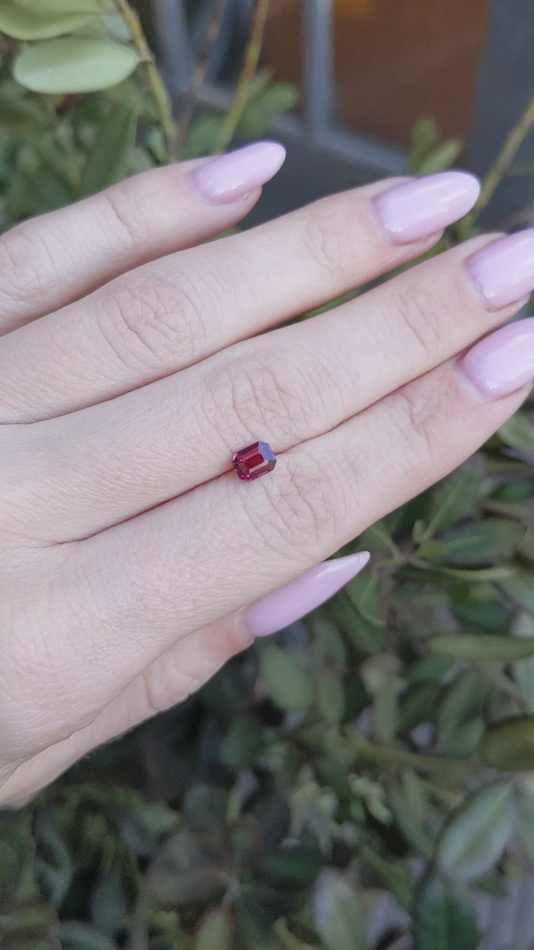 0.63 Ct. Ruby from Madagascar Size Video