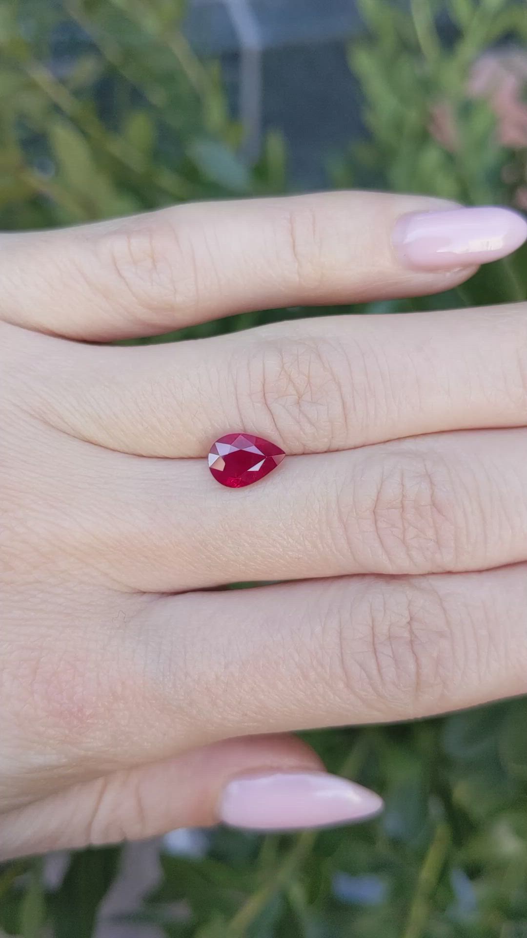 1.68 Ct. Ruby from Burma (Myanmar) Size Video