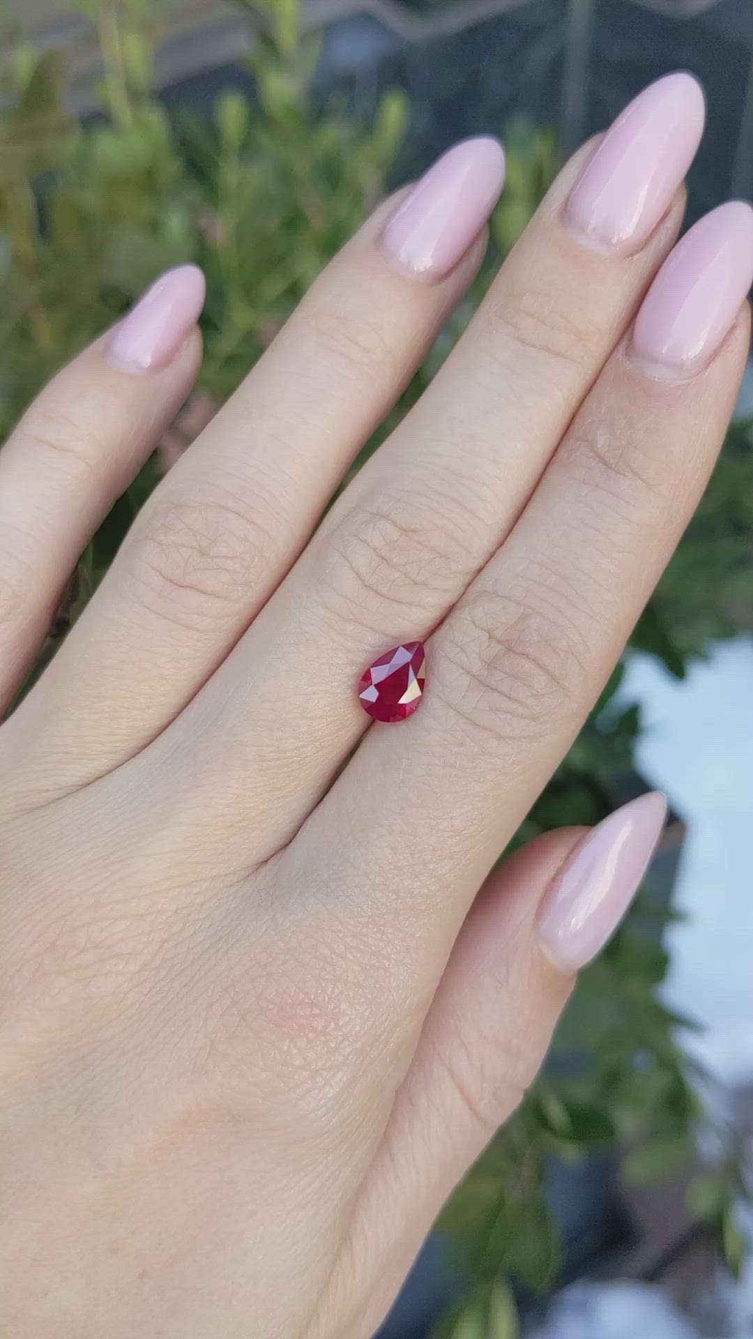 1.68 Ct. Ruby from Burma (Myanmar) Size Video