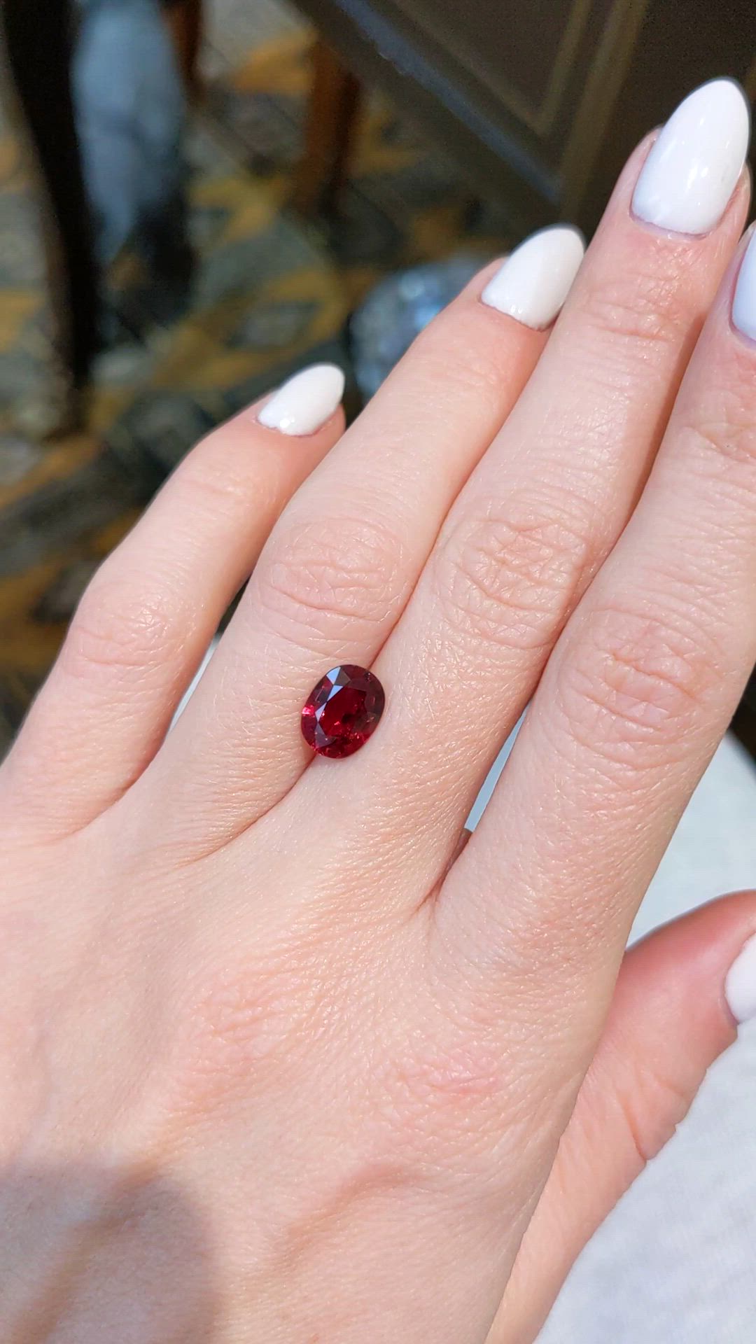 2.00 Ct. Ruby from Mozambique Size Video