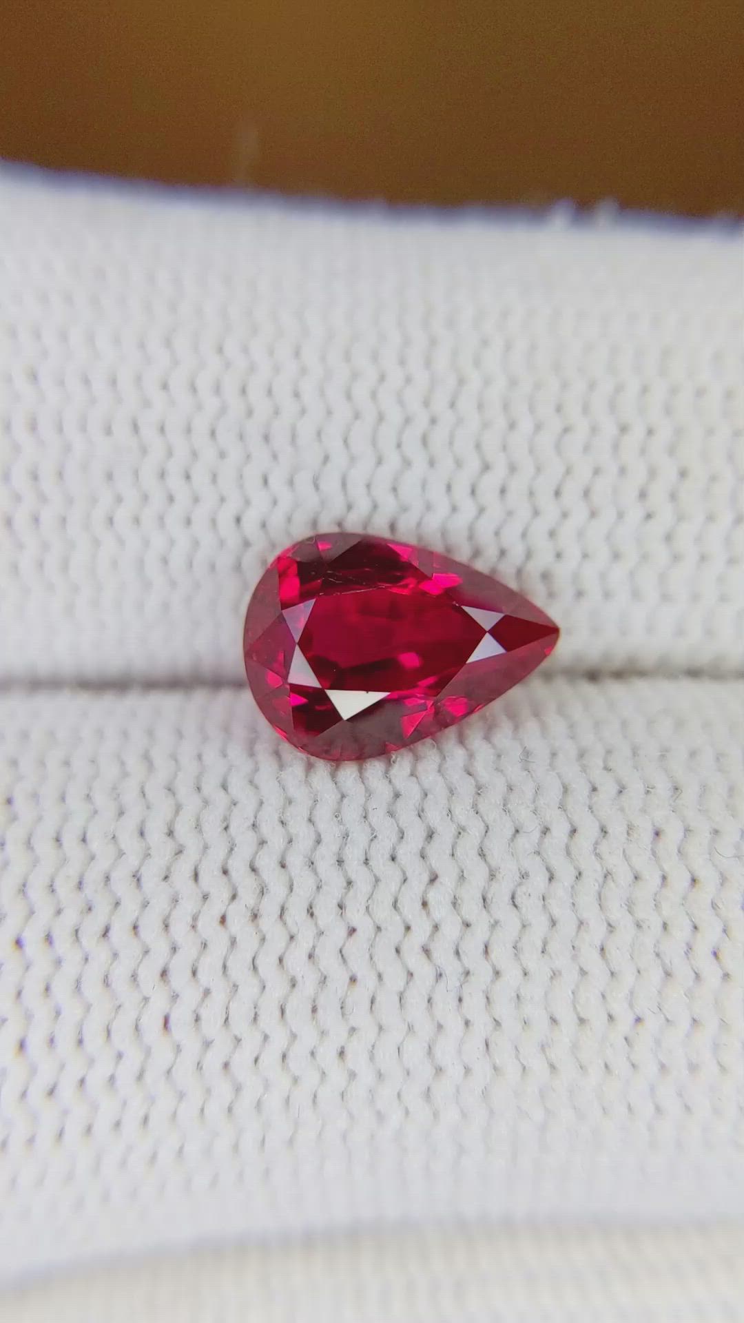 2.06 Ct. Ruby from Mozambique Size Video