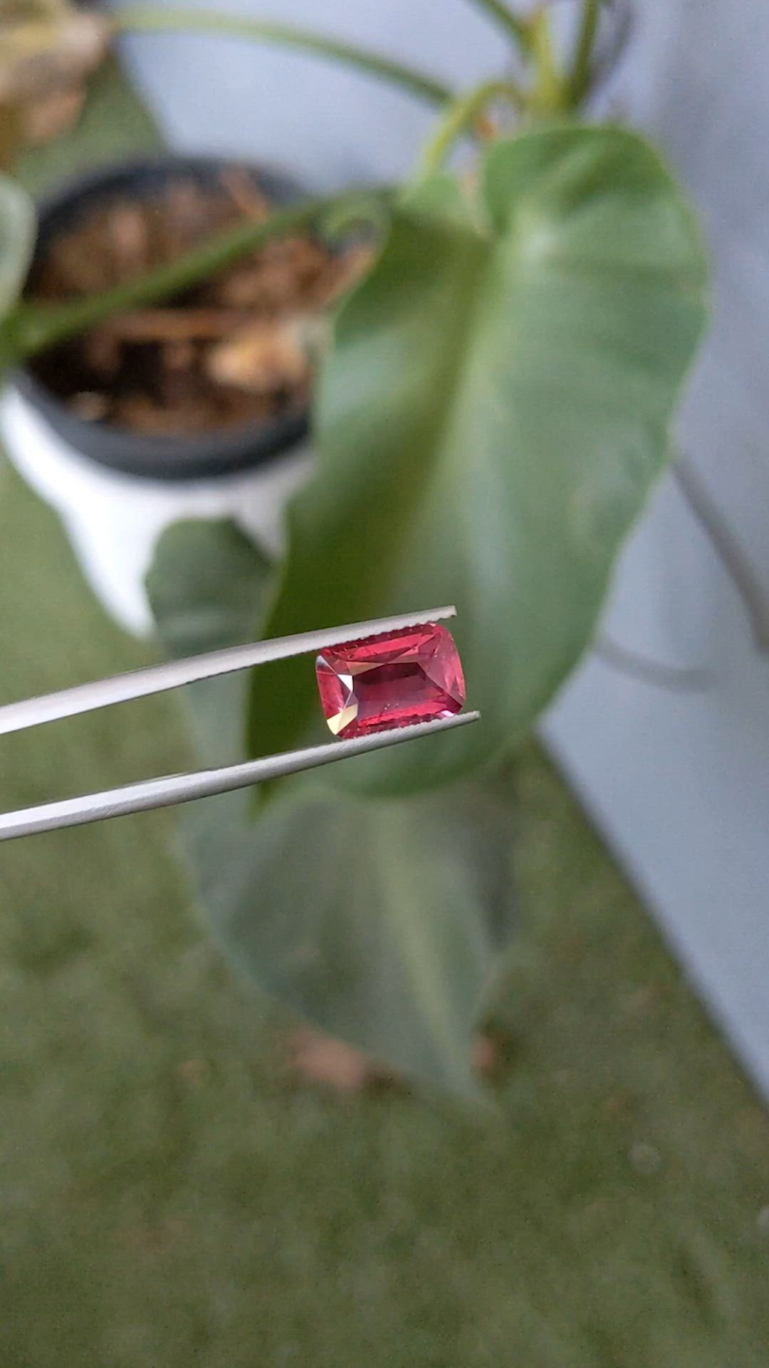 3.48 Ct. Ruby from Mozambique Size Video