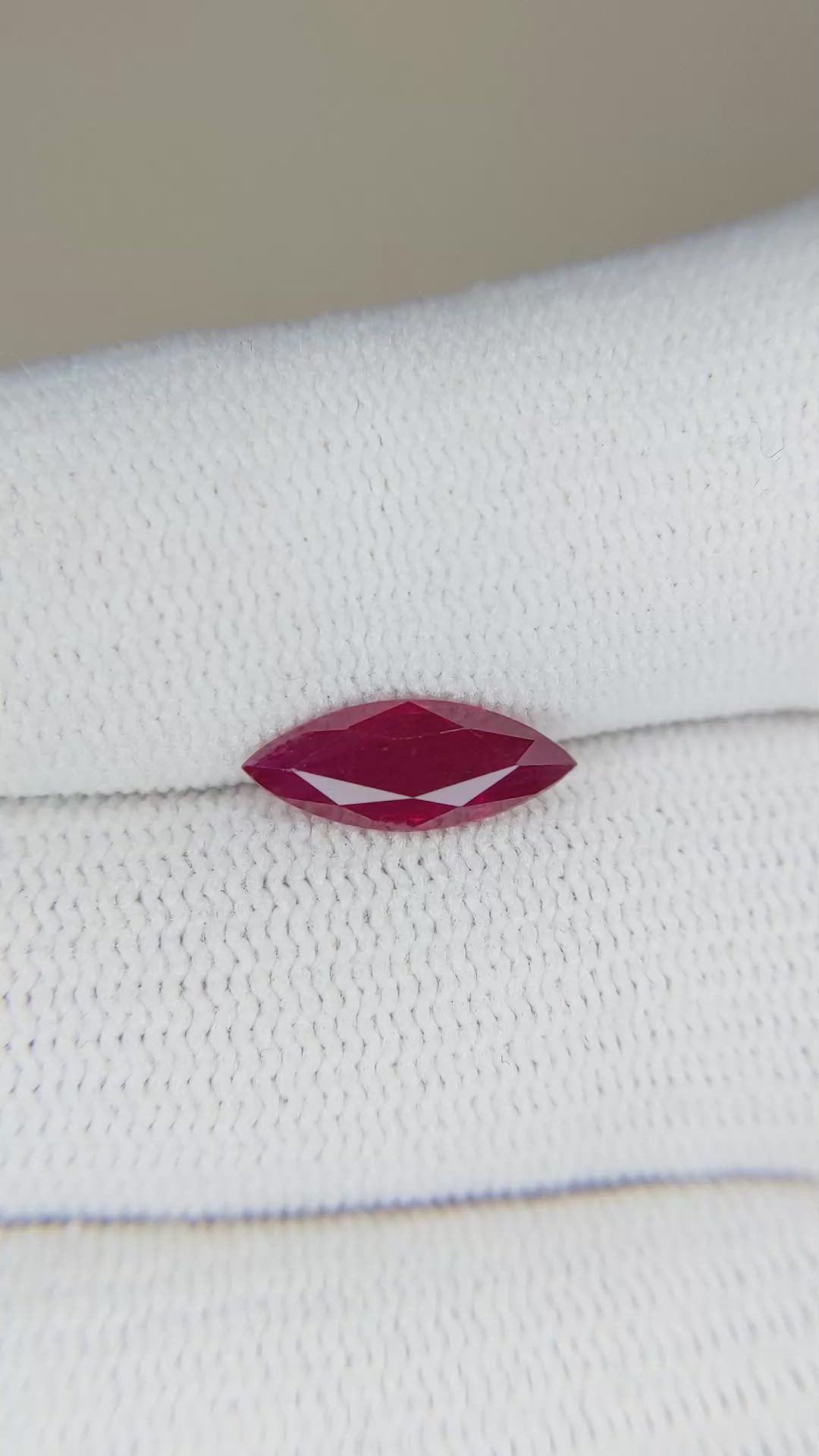1.43 Ct. Ruby from Burma (Myanmar) Size Video