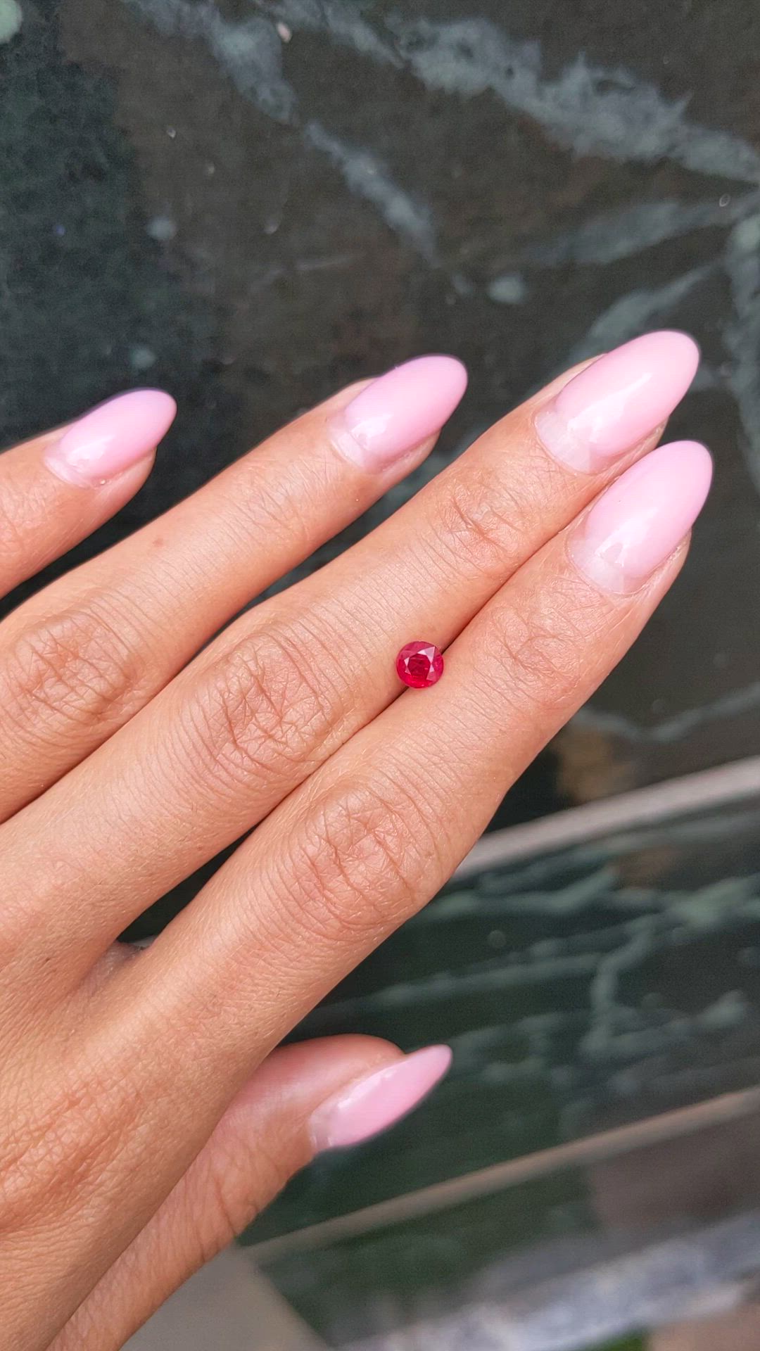 0.50 Ct. Ruby from Mozambique Size Video