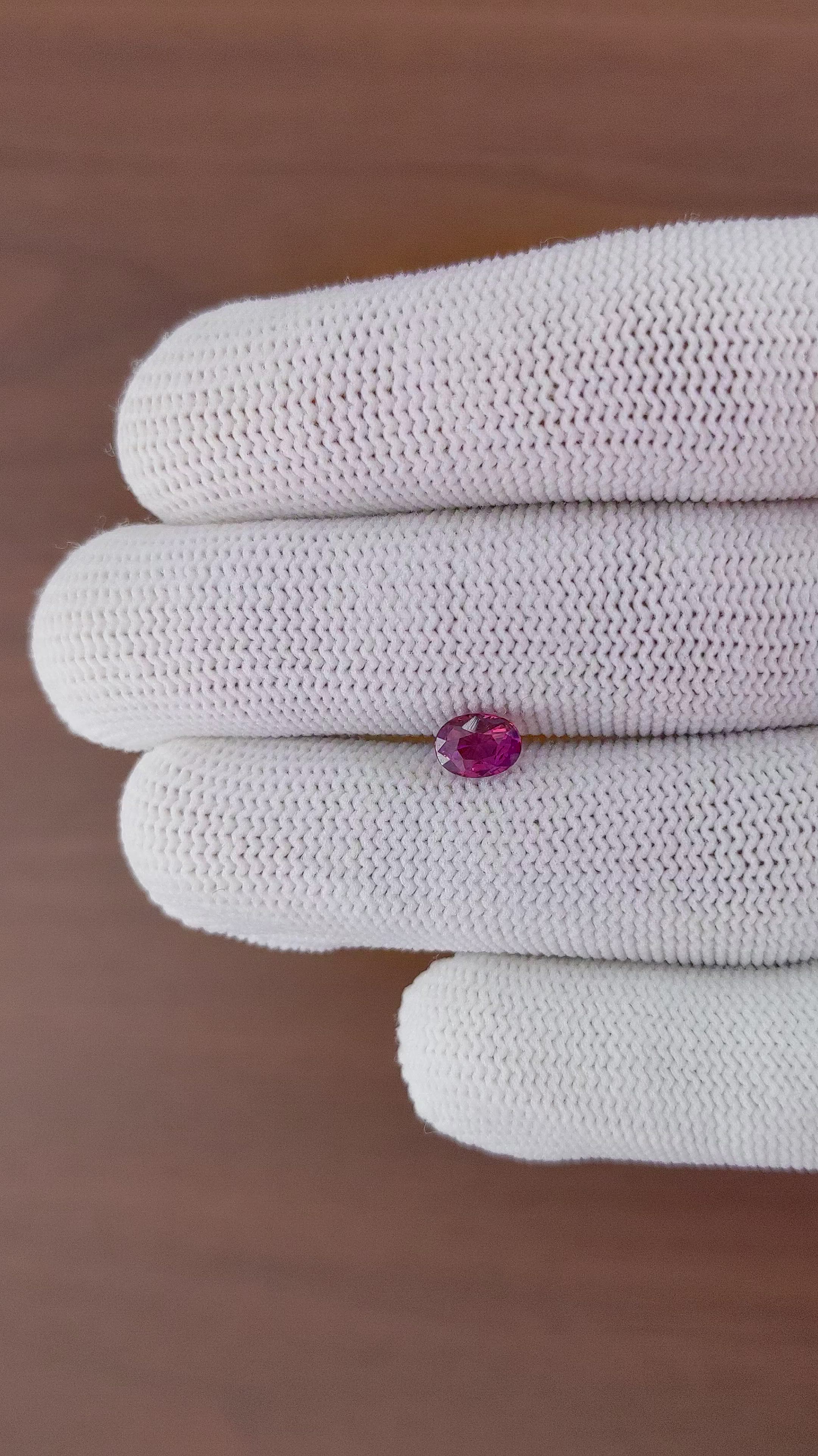 1.01 Ct. Ruby from Madagascar Size Video
