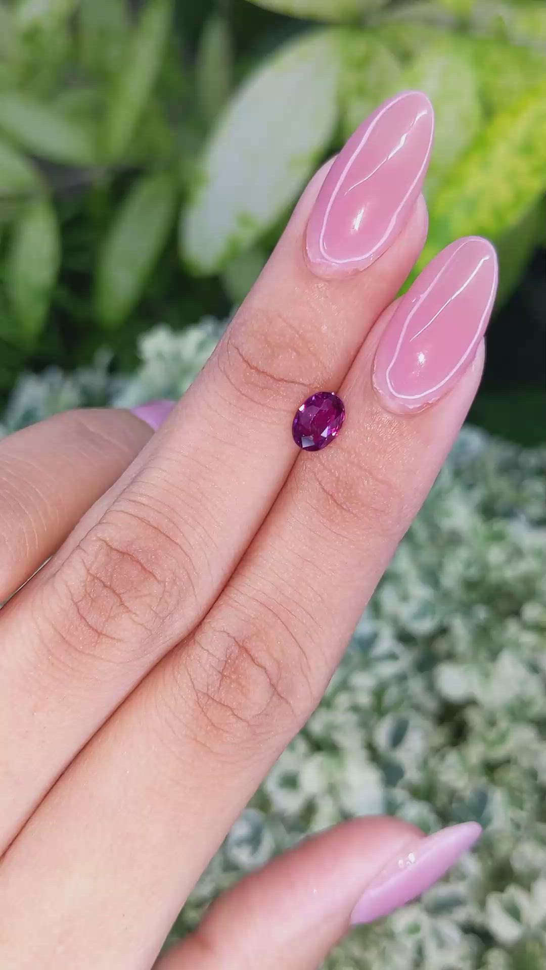 1.02 Ct. Ruby from Madagascar Size Video