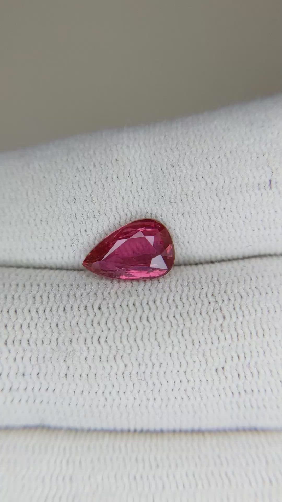 1.96 Ct. Ruby from Mozambique Size Video