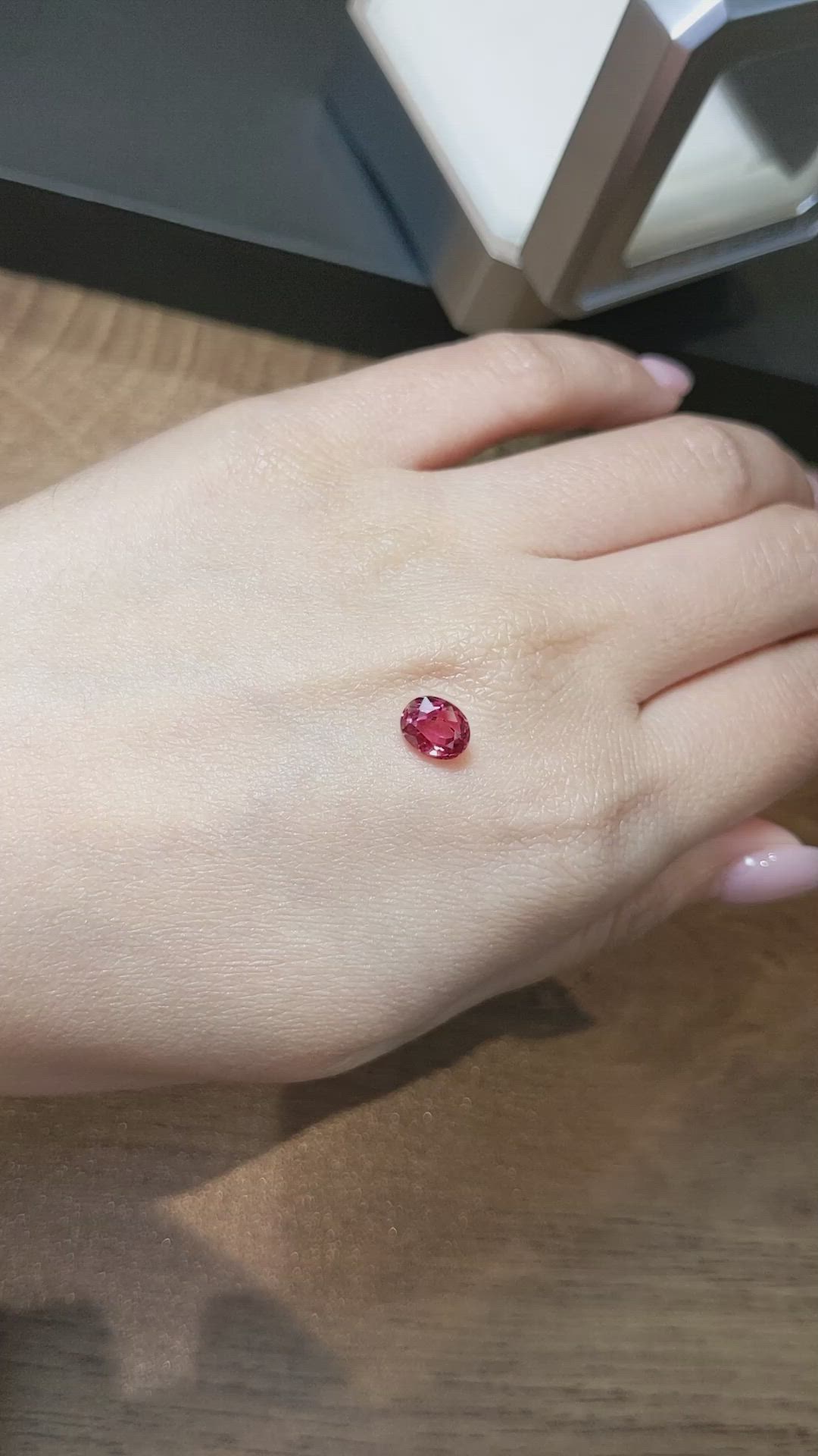 1.95 Ct. Ruby from Mozambique Size Video