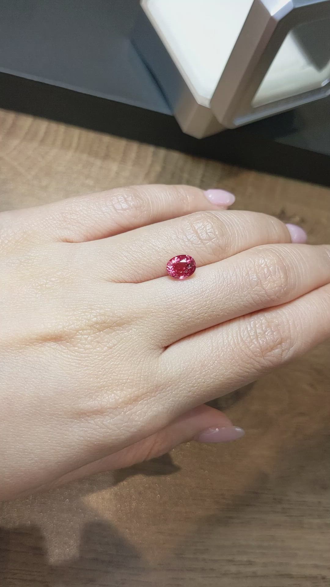 1.95 Ct. Ruby from Mozambique Size Video