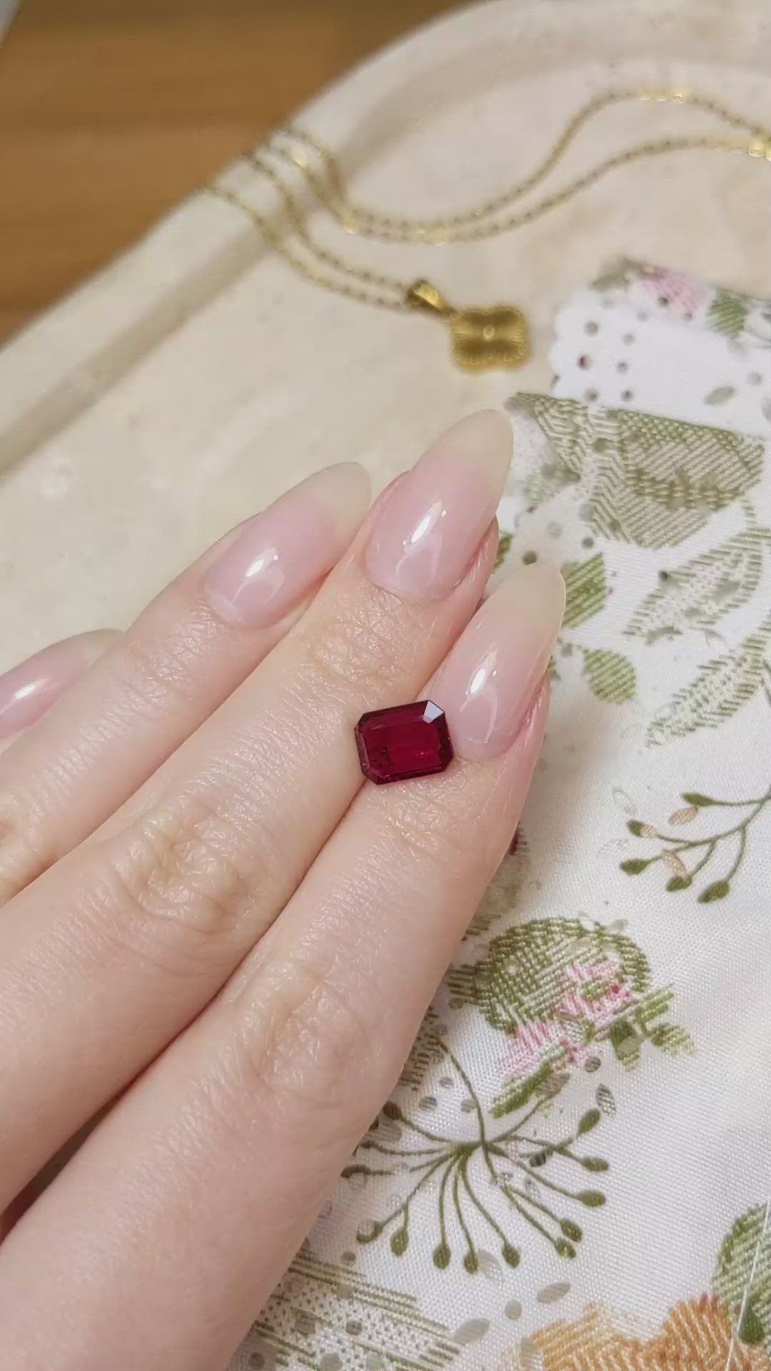 1.75 Ct. Ruby from Mozambique Size Video