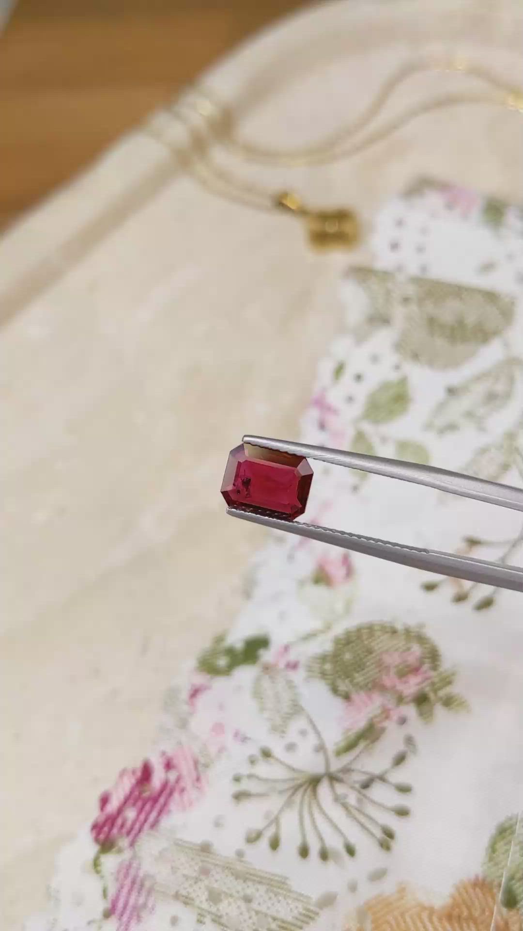 1.75 Ct. Ruby from Mozambique Size Video