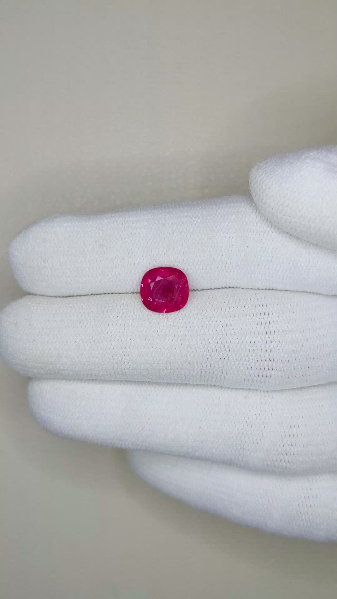2.04 Ct. Ruby from Mozambique Size Video