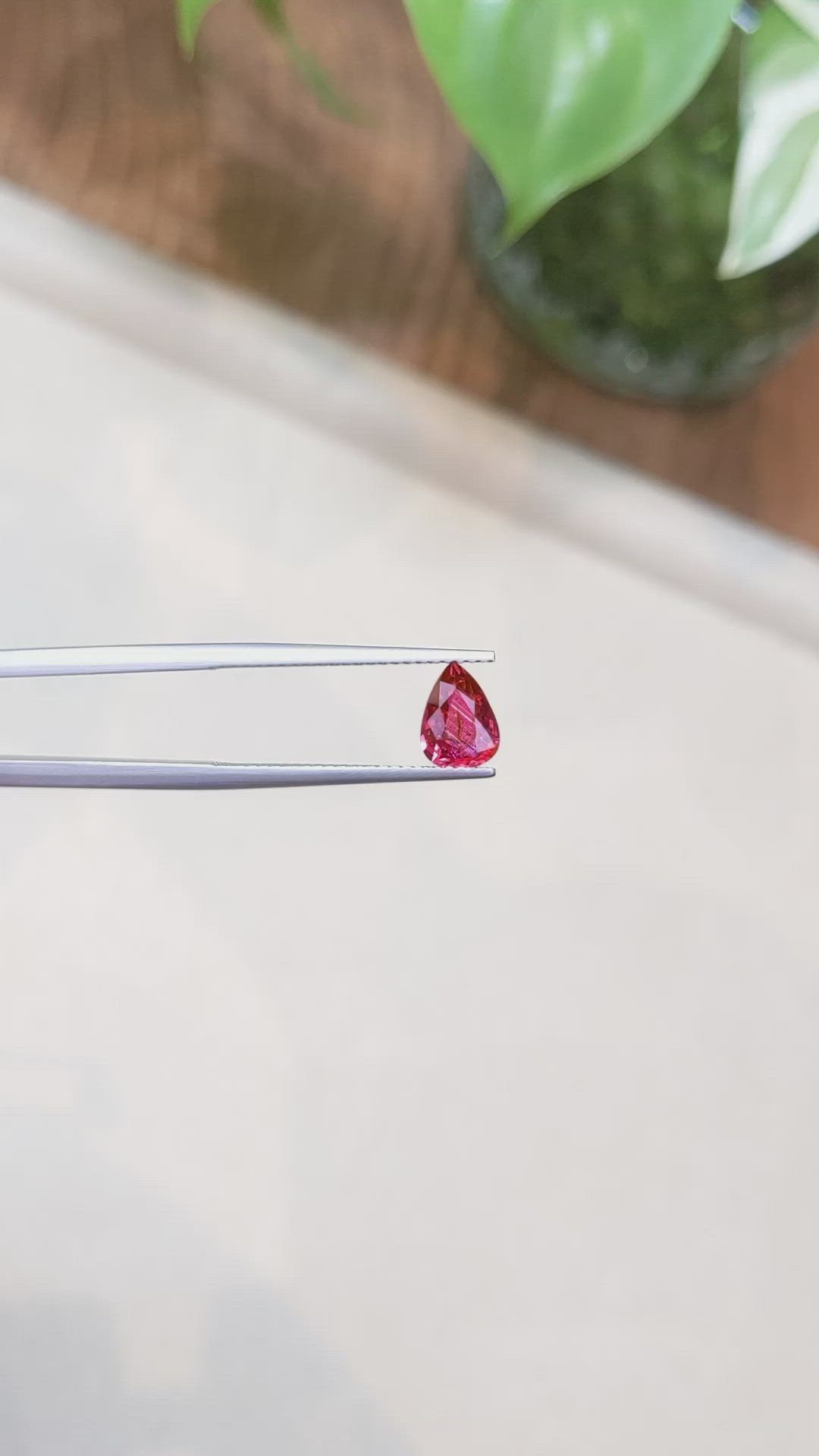 1.23 Ct. Ruby from Mozambique Size Video