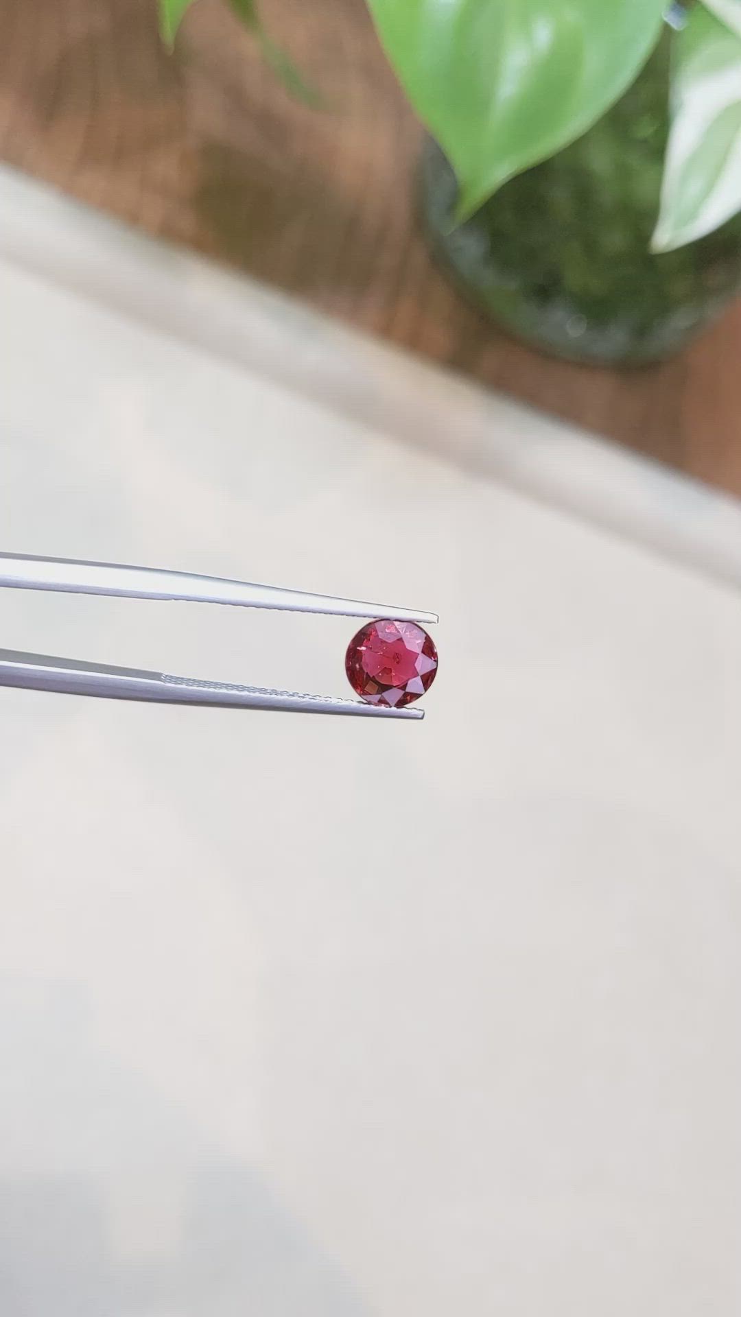 1.67 Ct. Ruby from Mozambique Size Video