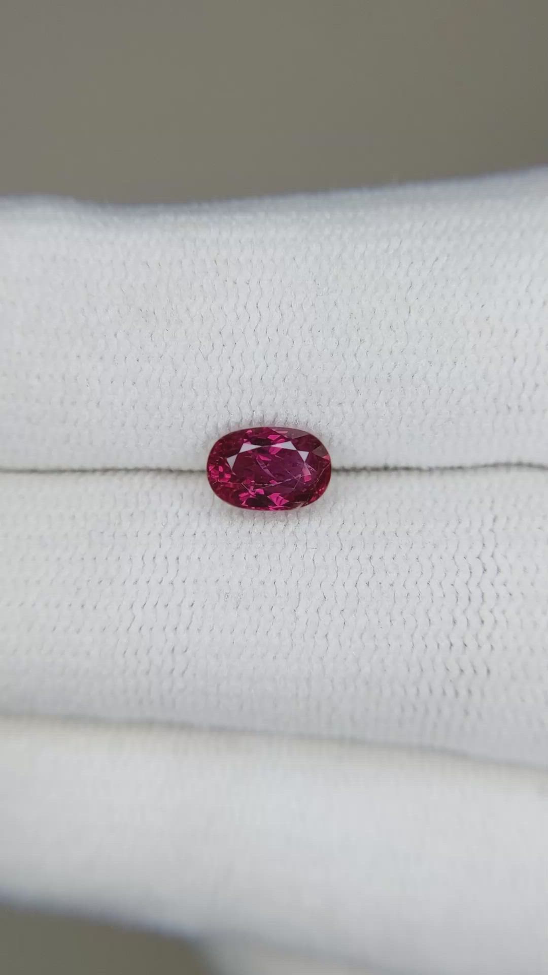 1.00 Ct. Ruby from Mozambique Size Video