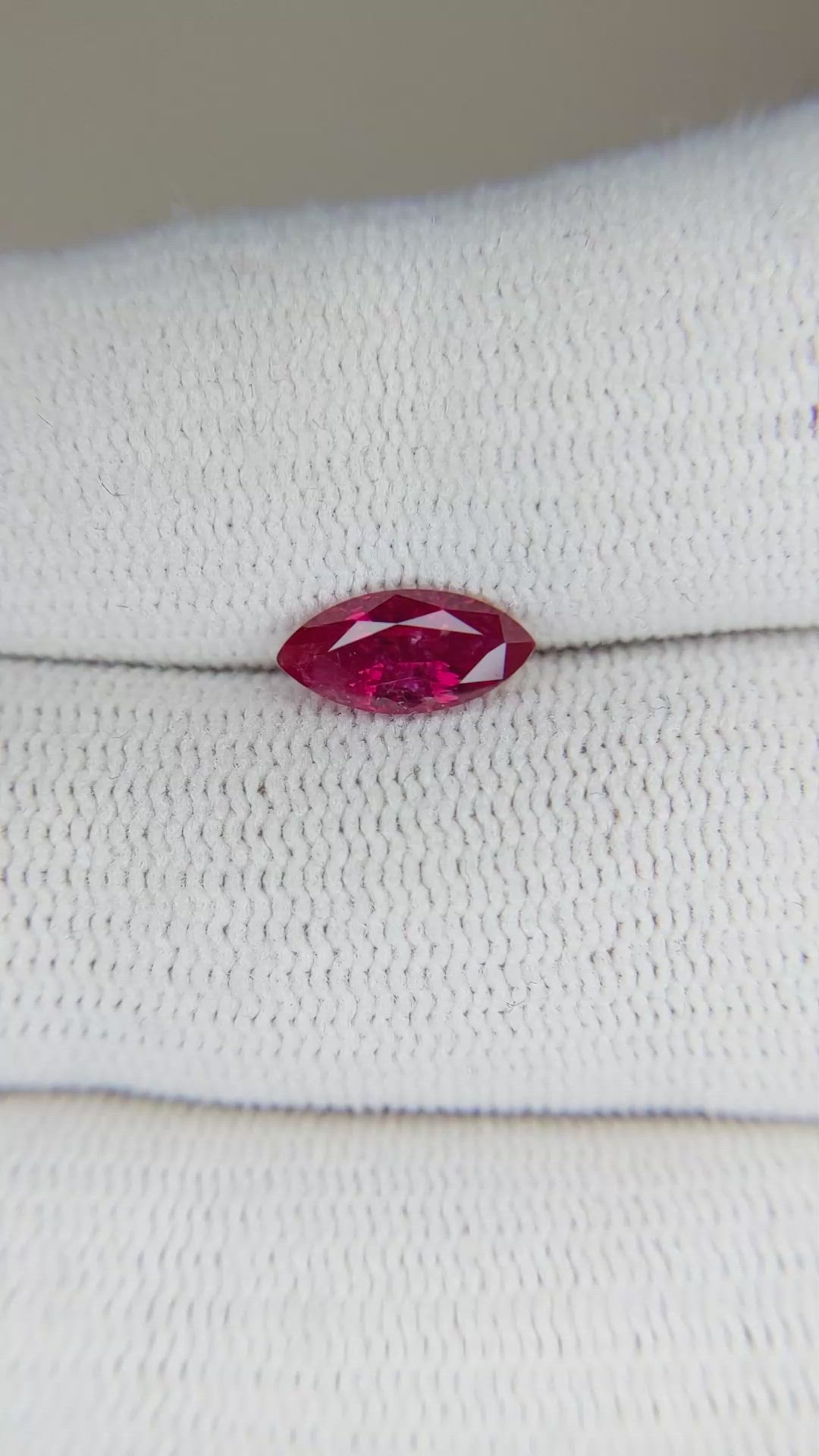 1.09 Ct. Ruby from Mozambique Size Video