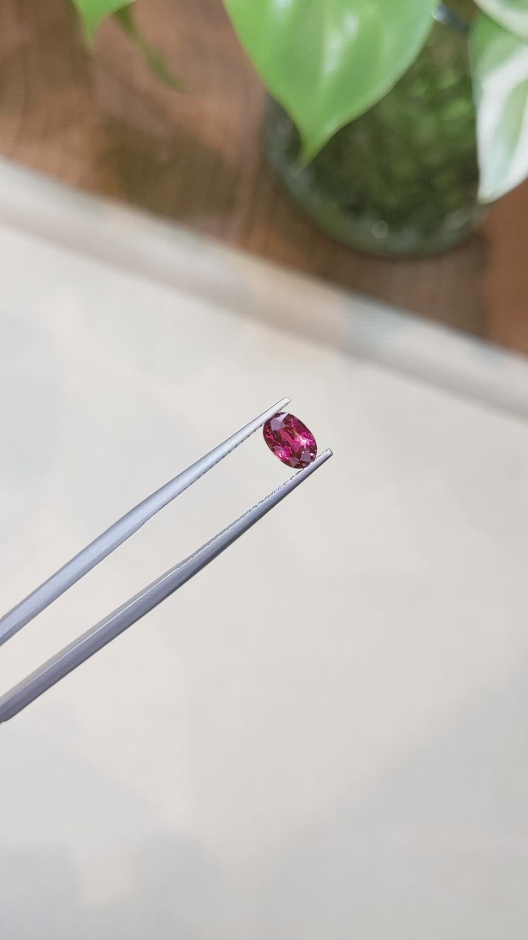 0.87 Ct. Ruby from Mozambique Size Video
