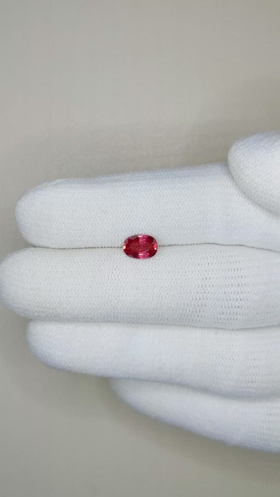 0.83 Ct. Ruby from Mozambique Size Video