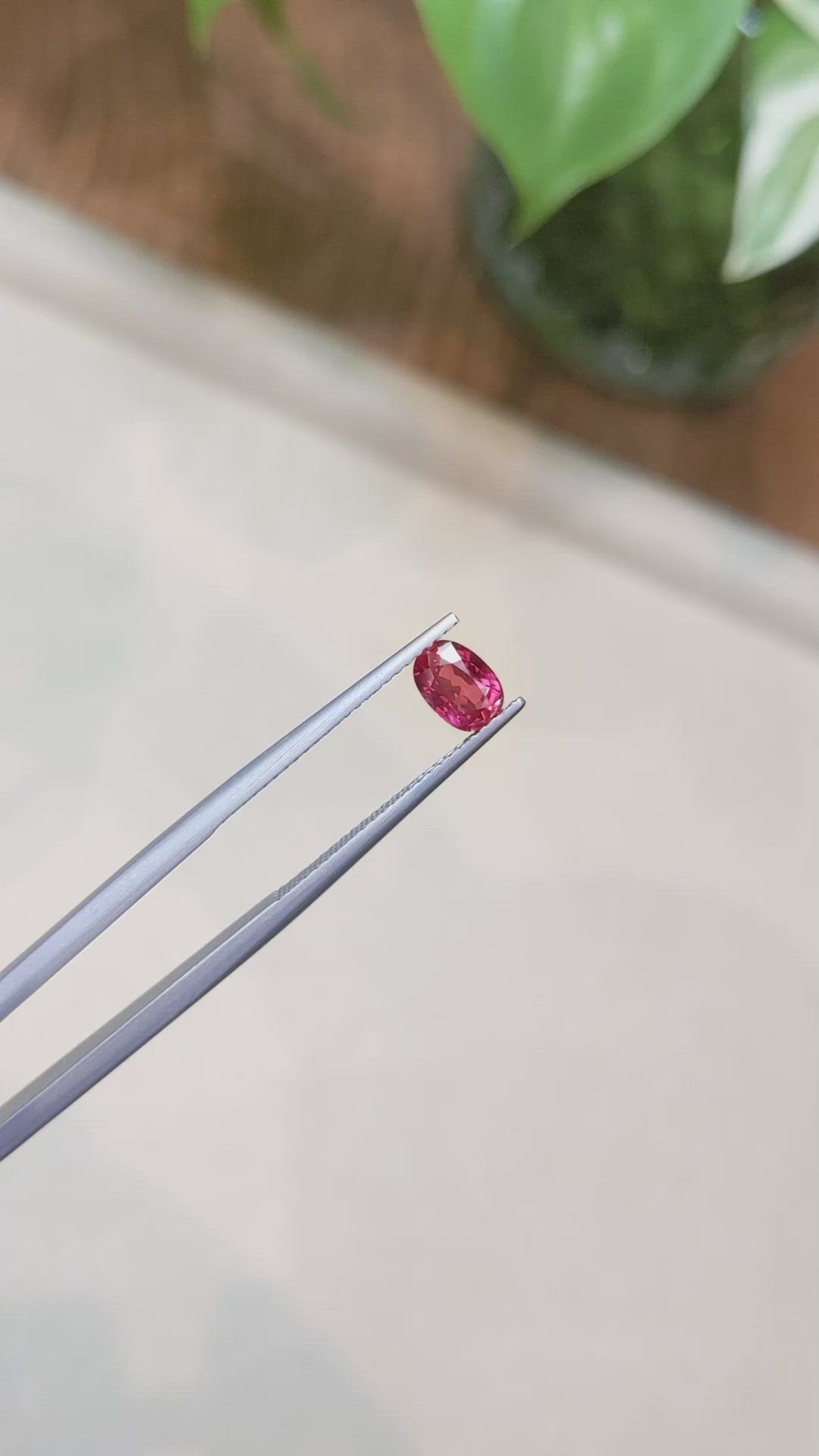 0.83 Ct. Ruby from Mozambique Size Video
