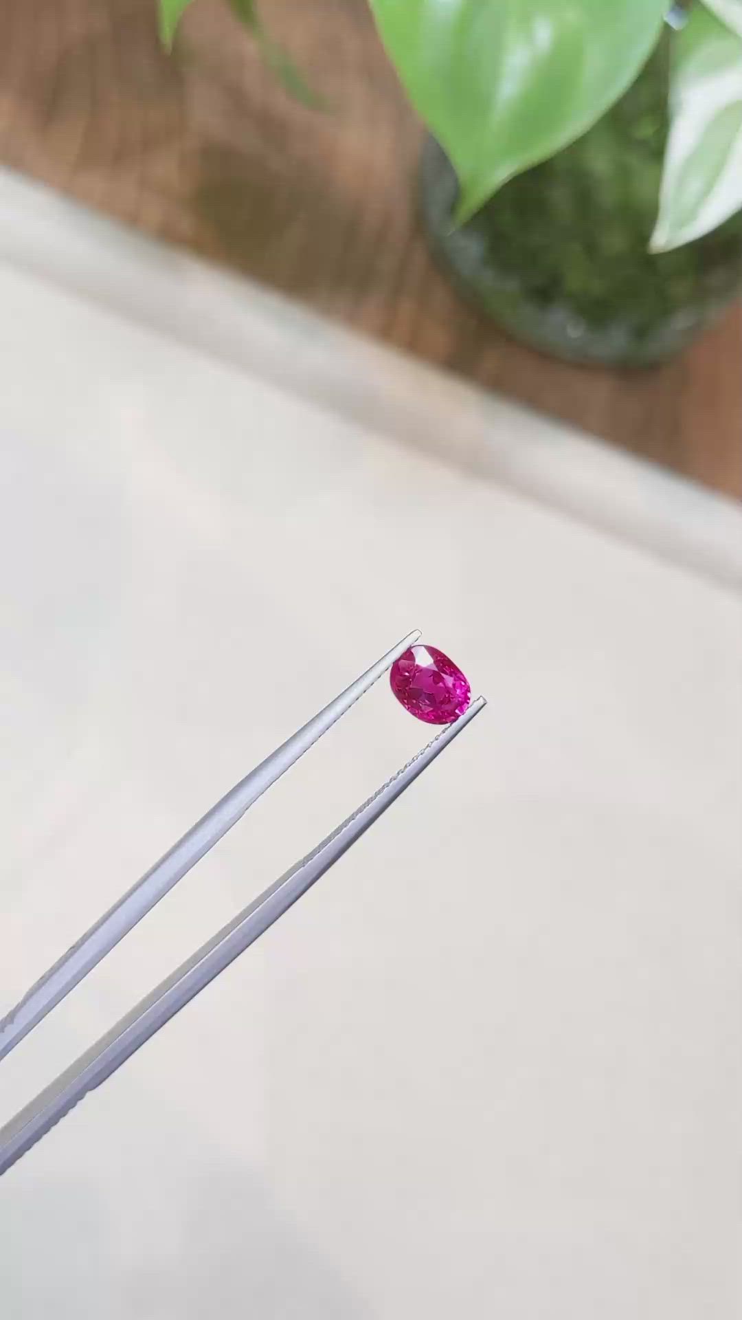1.53 Ct. Ruby from Burma (Myanmar) Size Video