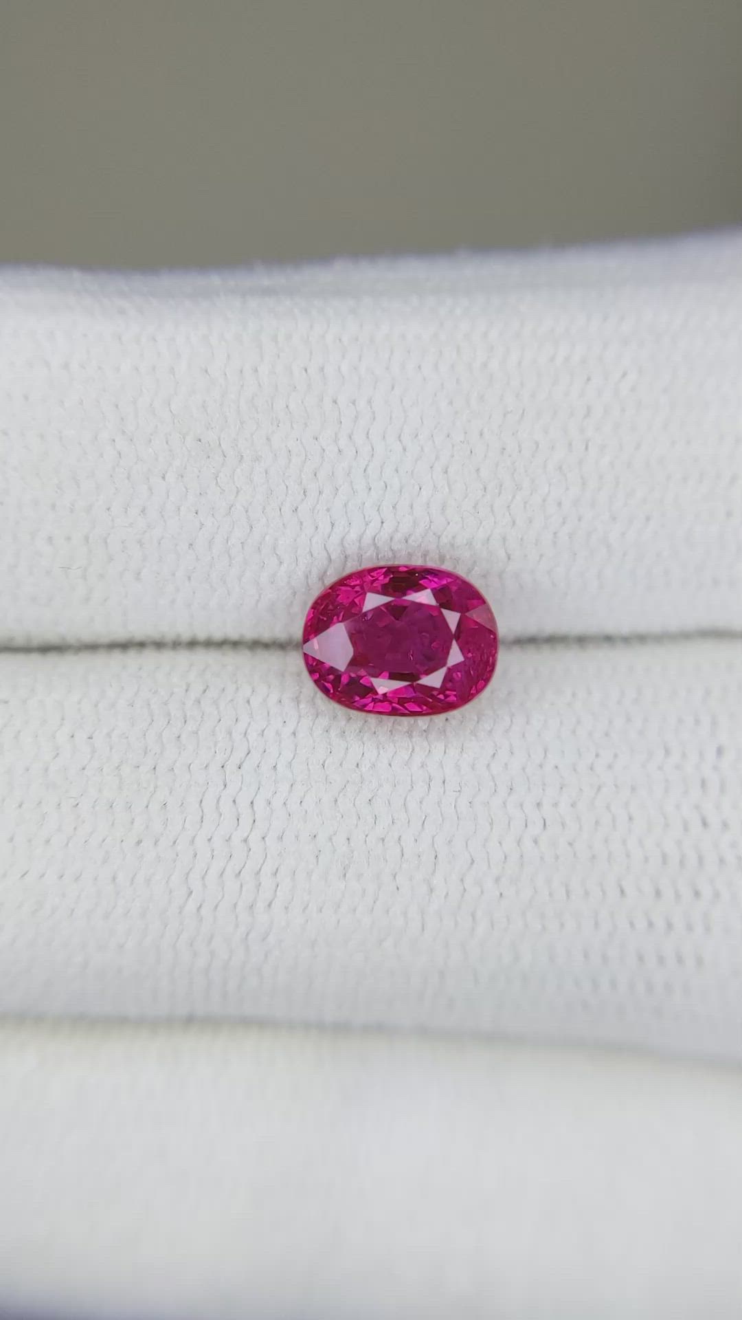 1.53 Ct. Ruby from Burma (Myanmar) Size Video