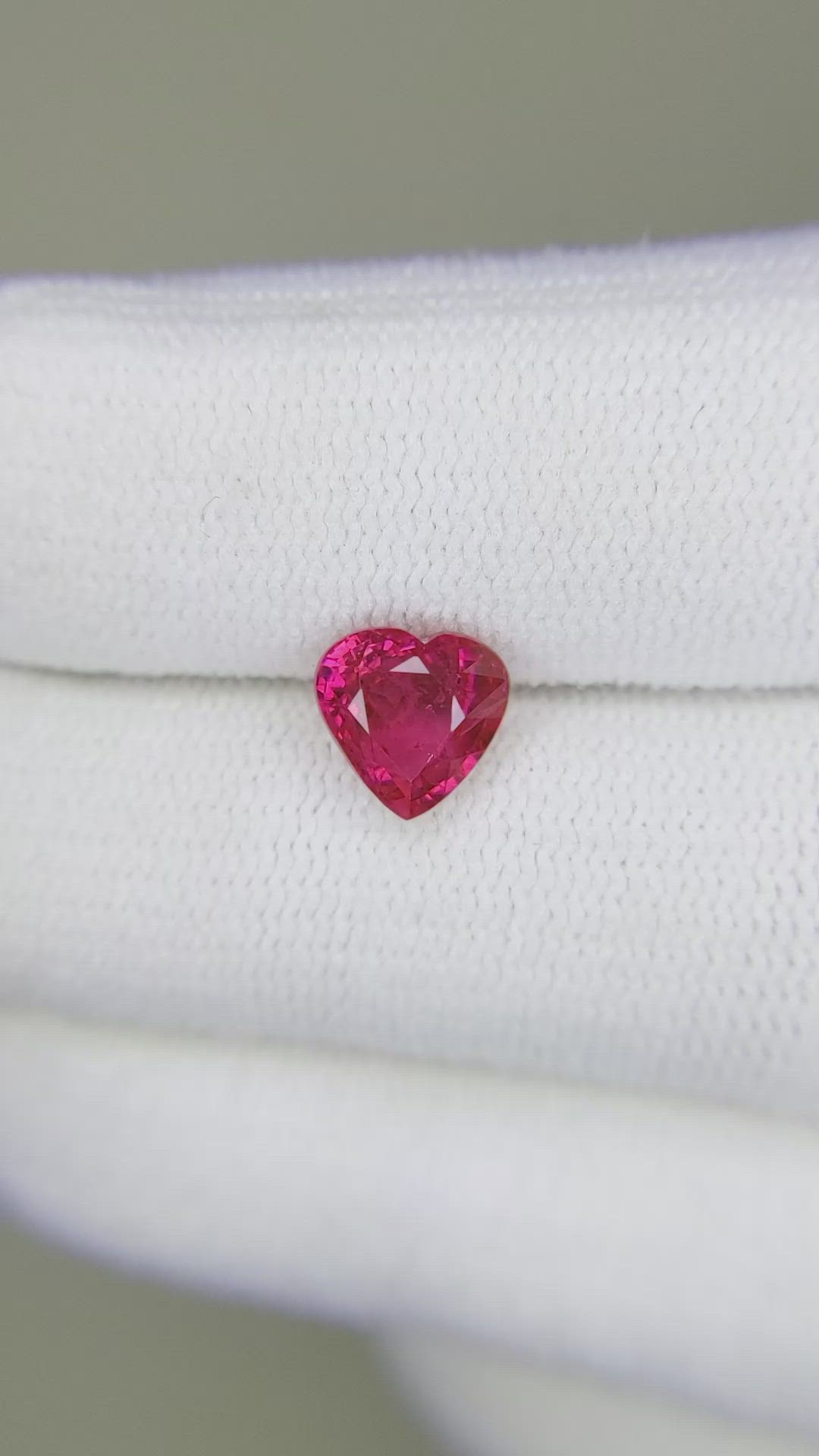 1.56 Ct. Ruby from Burma (Myanmar) Size Video