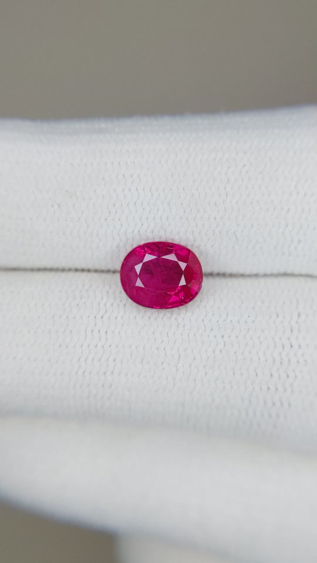 1.68 Ct. Ruby from Burma (Myanmar) Size Video