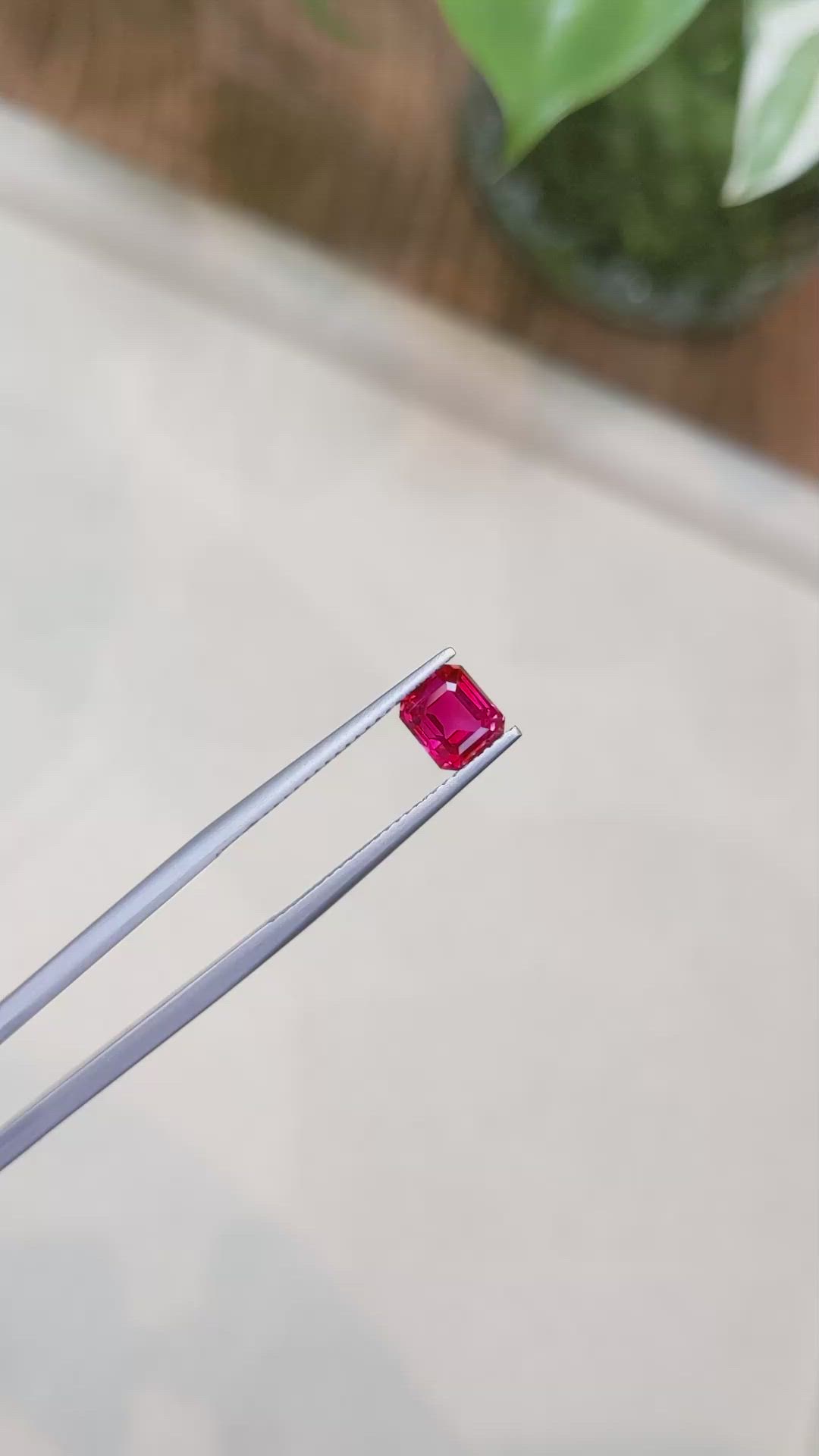 1.57 Ct. Ruby from Burma (Myanmar) Size Video