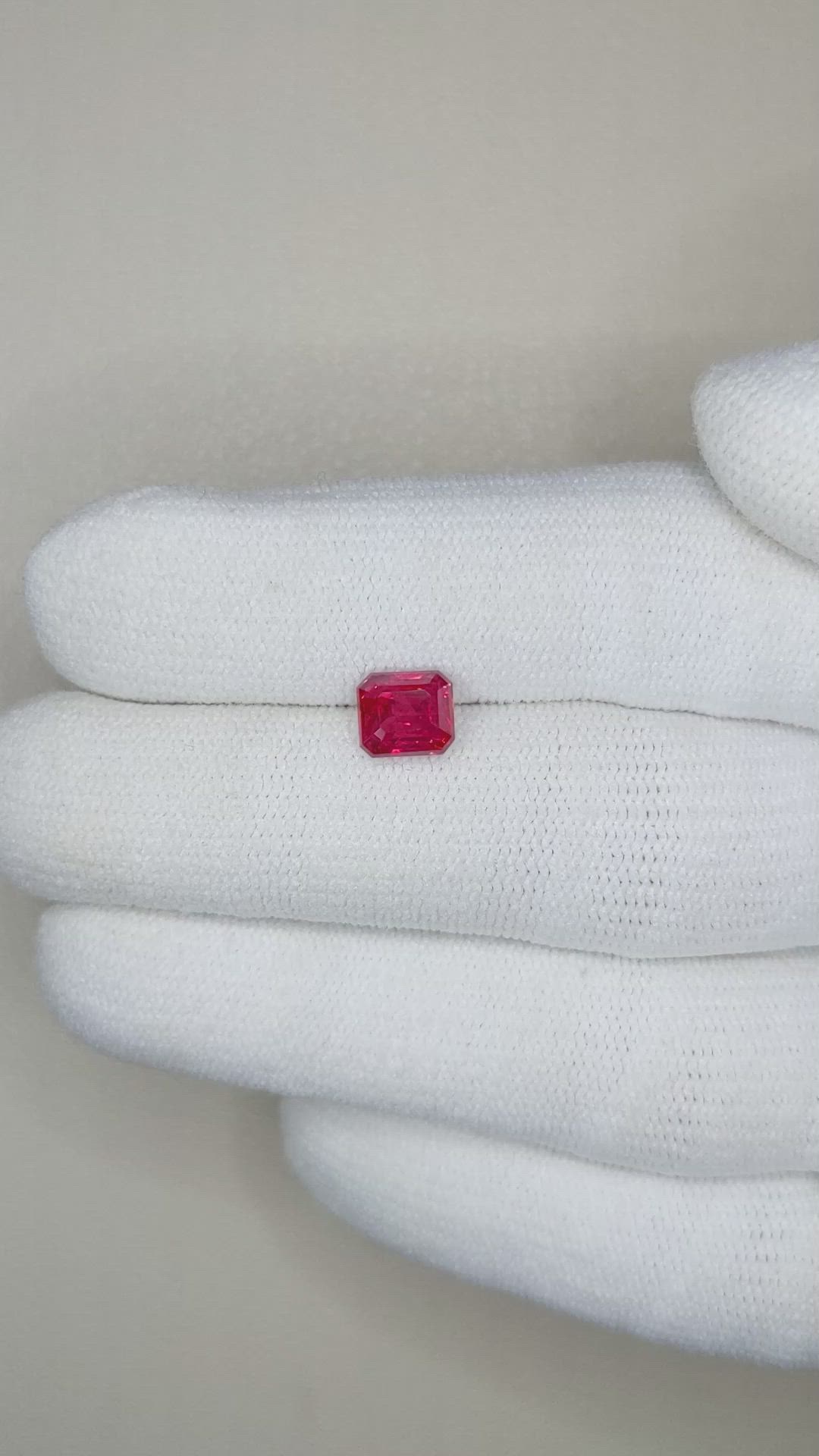 1.57 Ct. Ruby from Burma (Myanmar) Size Video
