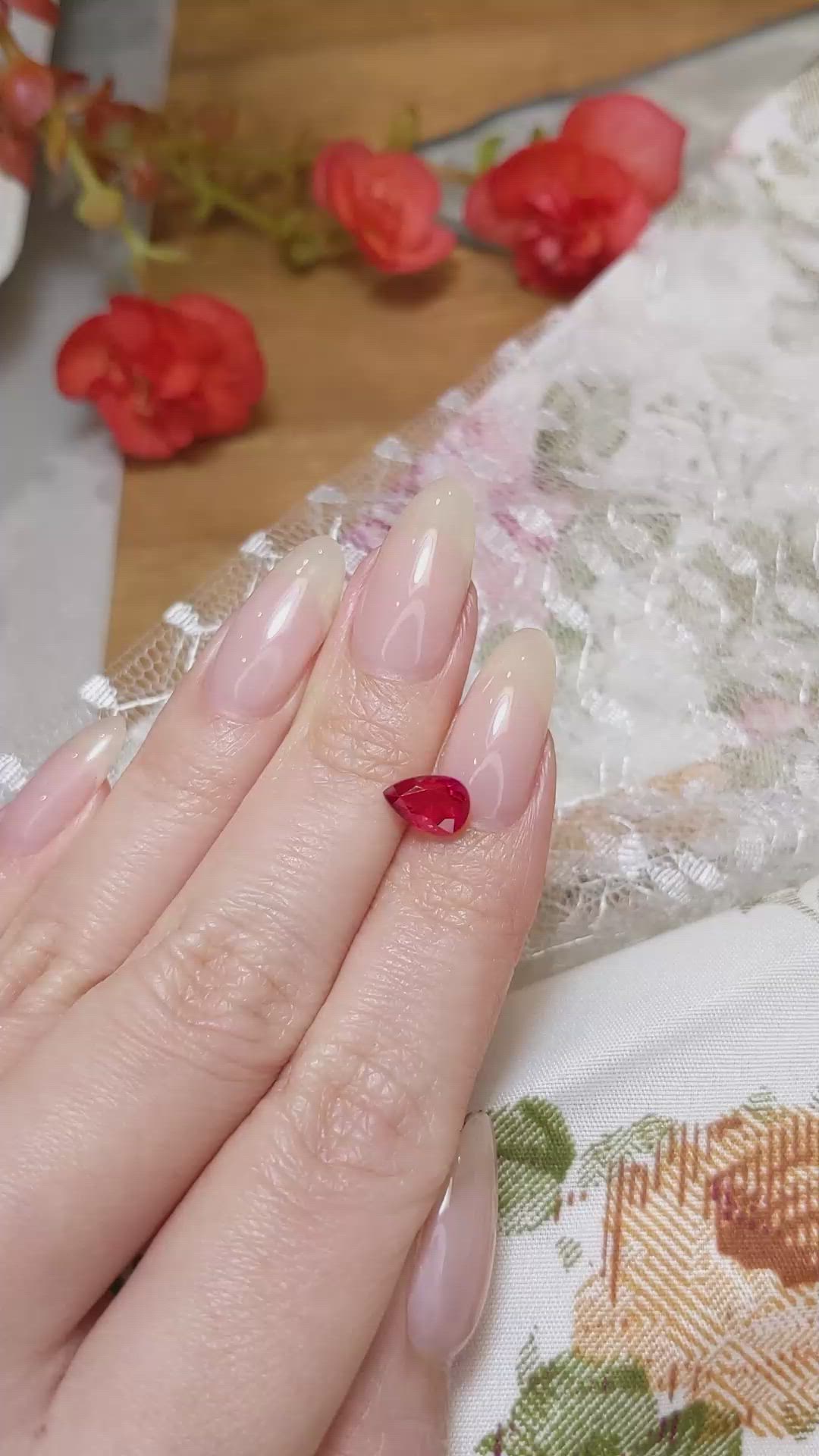 1.51 Ct. Ruby from Burma (Myanmar) Size Video