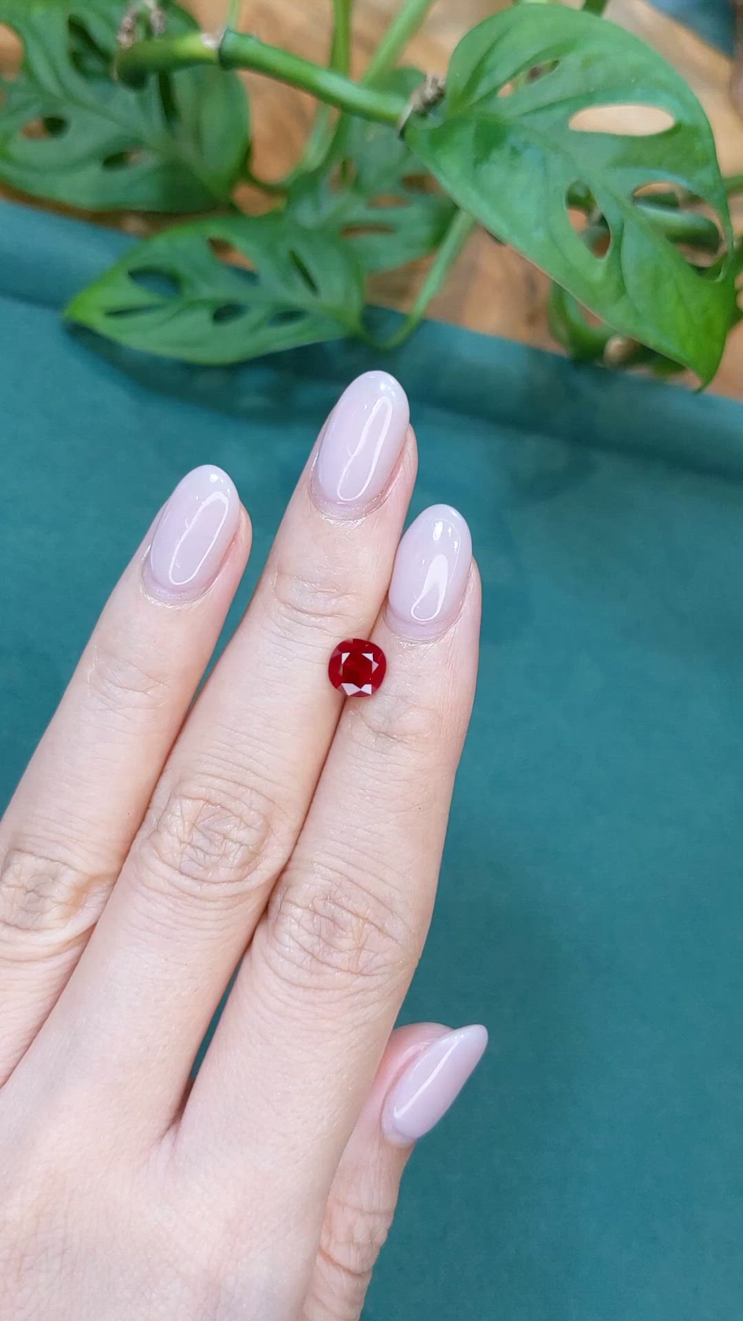 1.22 Ct. Ruby from Burma (Myanmar) Size Video