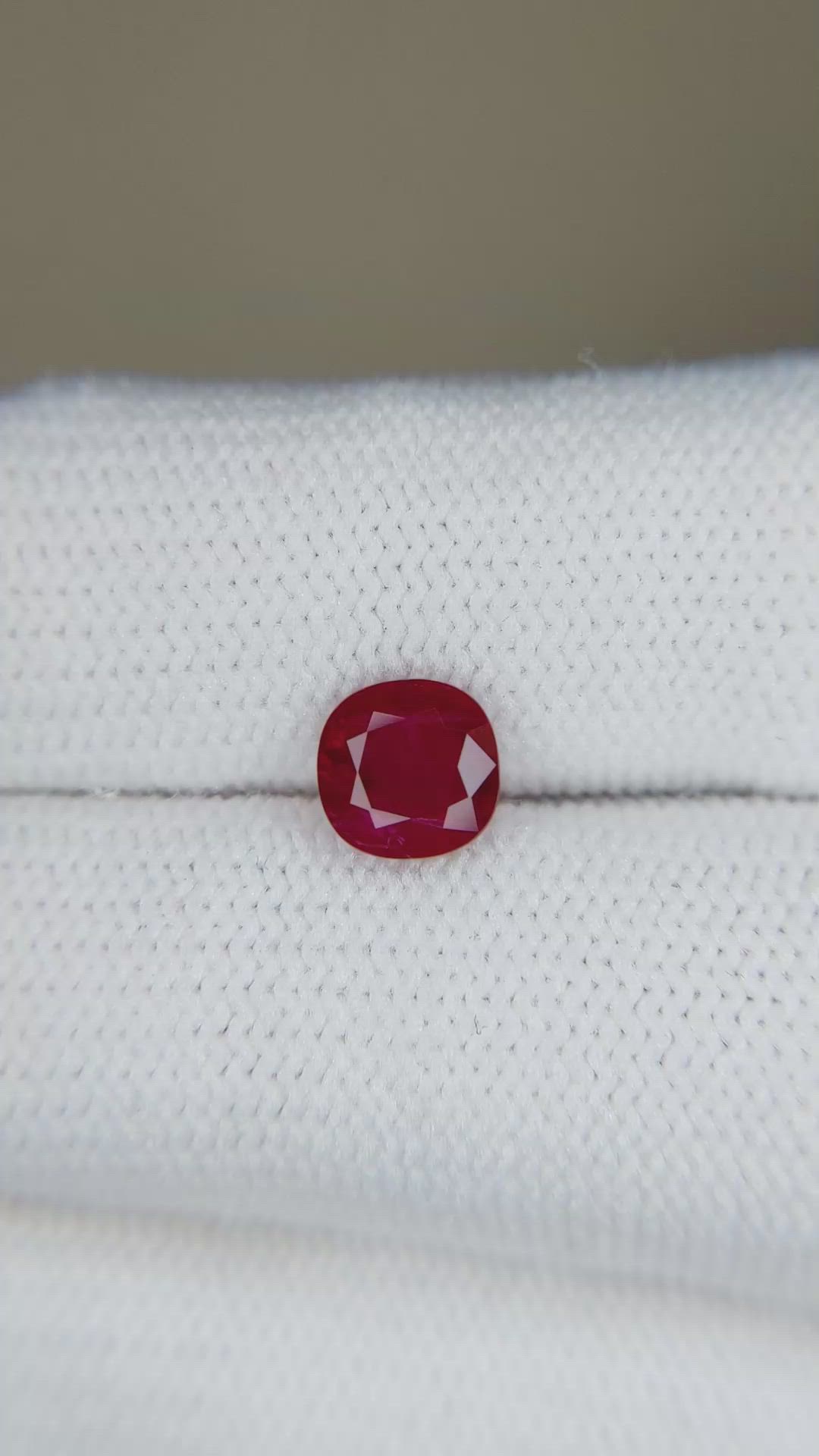 1.22 Ct. Ruby from Burma (Myanmar) Size Video