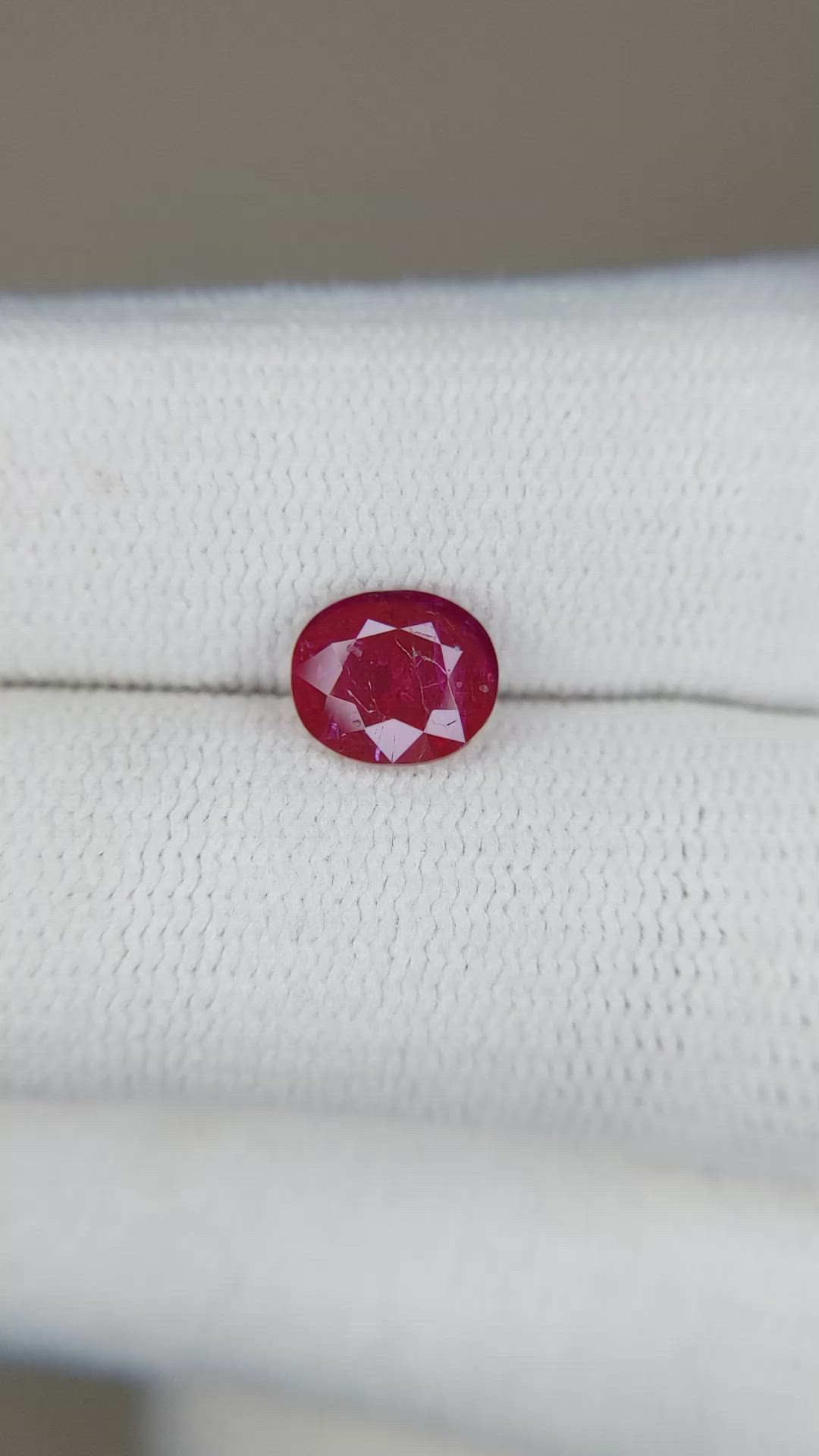 1.23 Ct. Ruby from Burma (Myanmar) Size Video