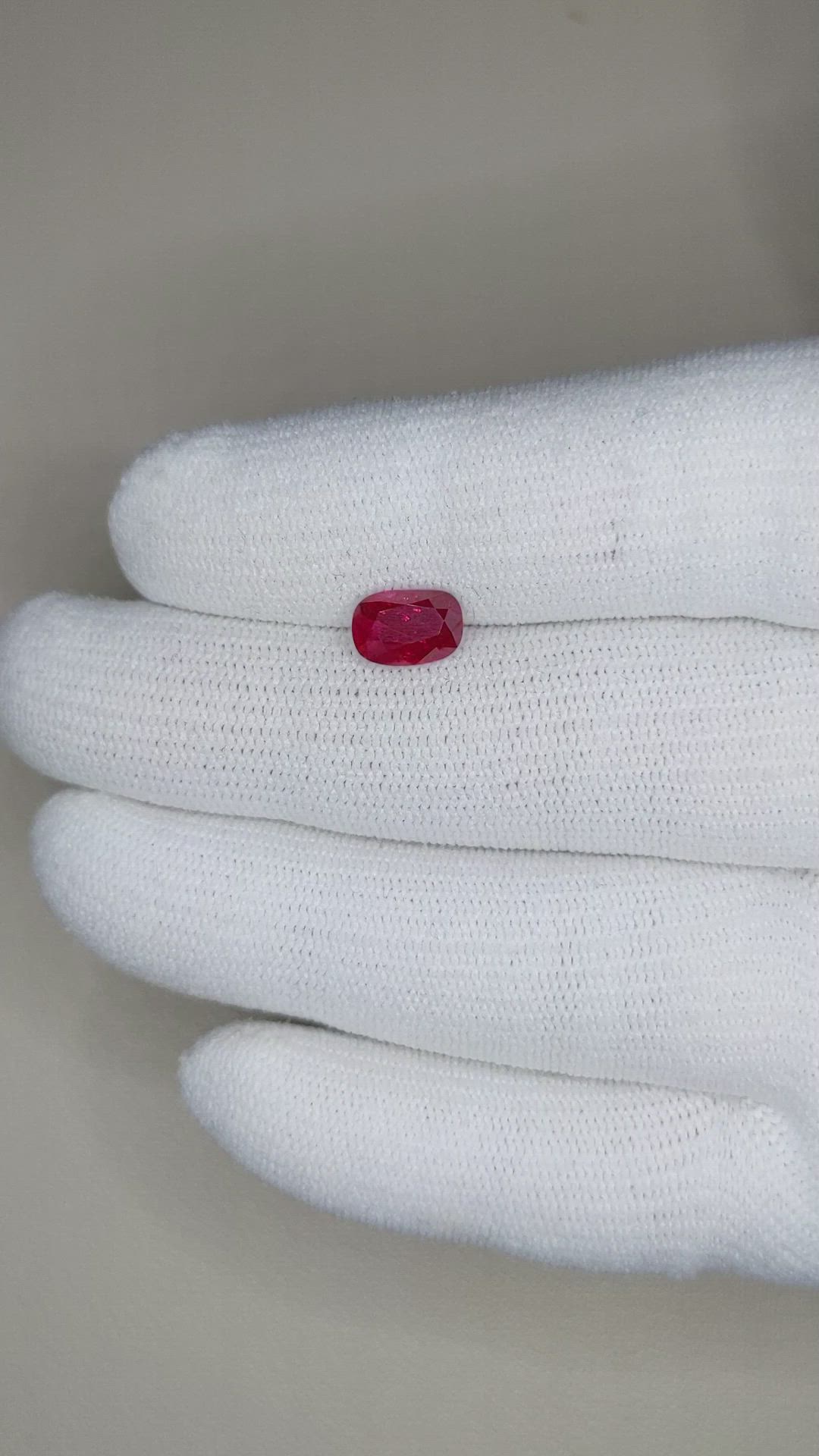 1.79 Ct. Ruby from Burma (Myanmar) Size Video