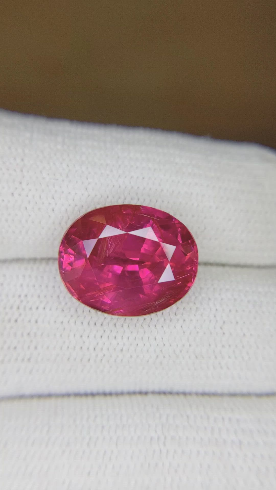 12.46 Ct. Ruby from Burma (Myanmar) Size Video