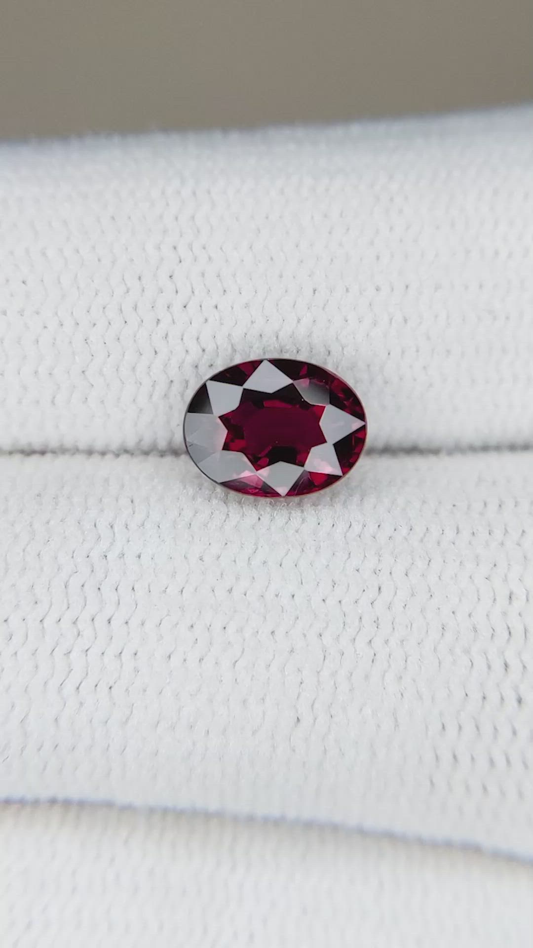 1.39 Ct. Ruby from Mozambique Size Video