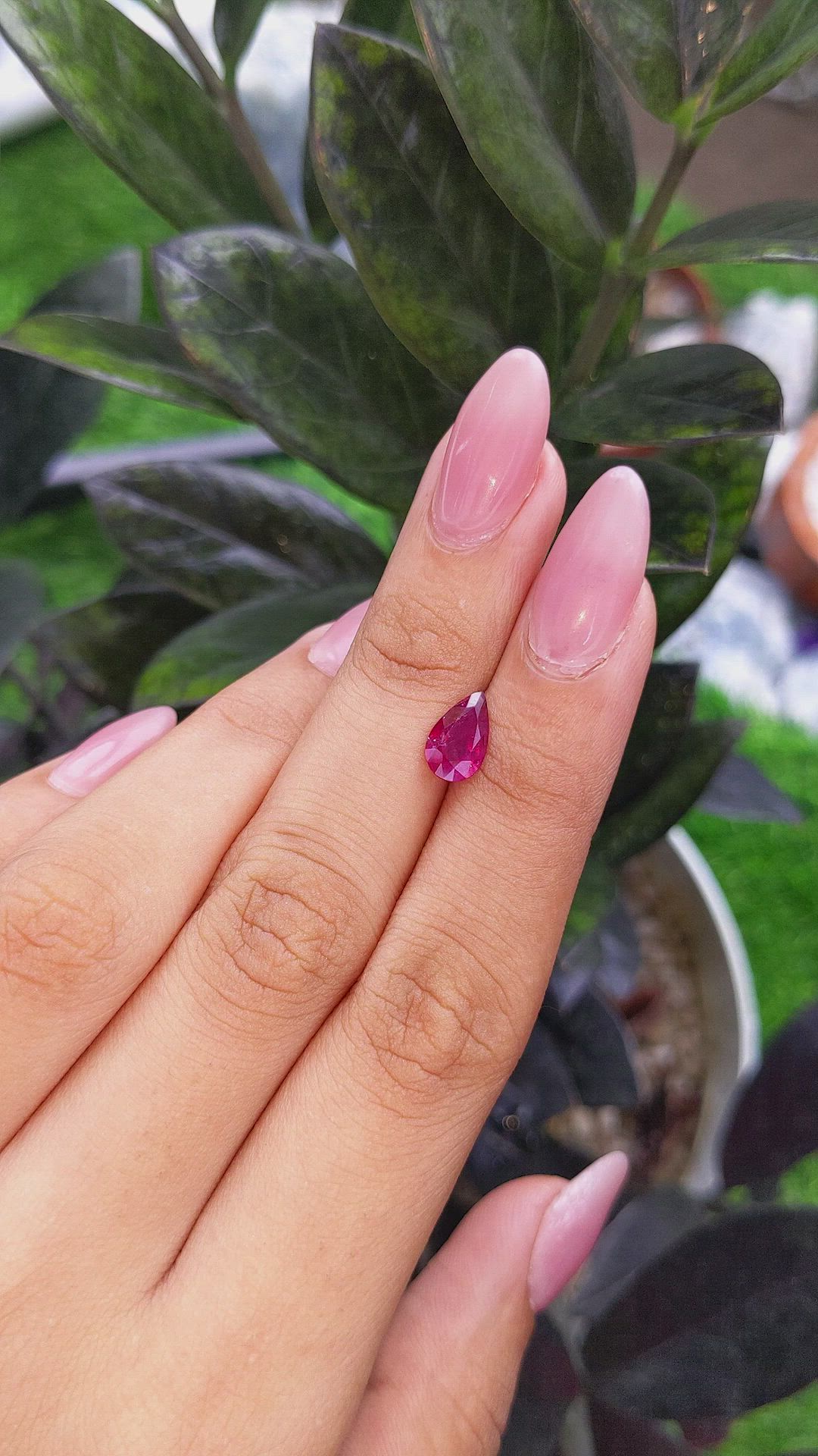1.51 Ct. Ruby from Madagascar Size Video