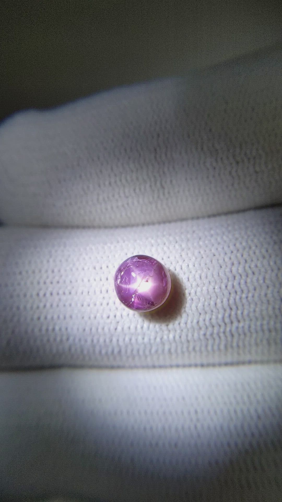 1.62 Ct. Star Ruby from Burma (Myanmar) Size Video