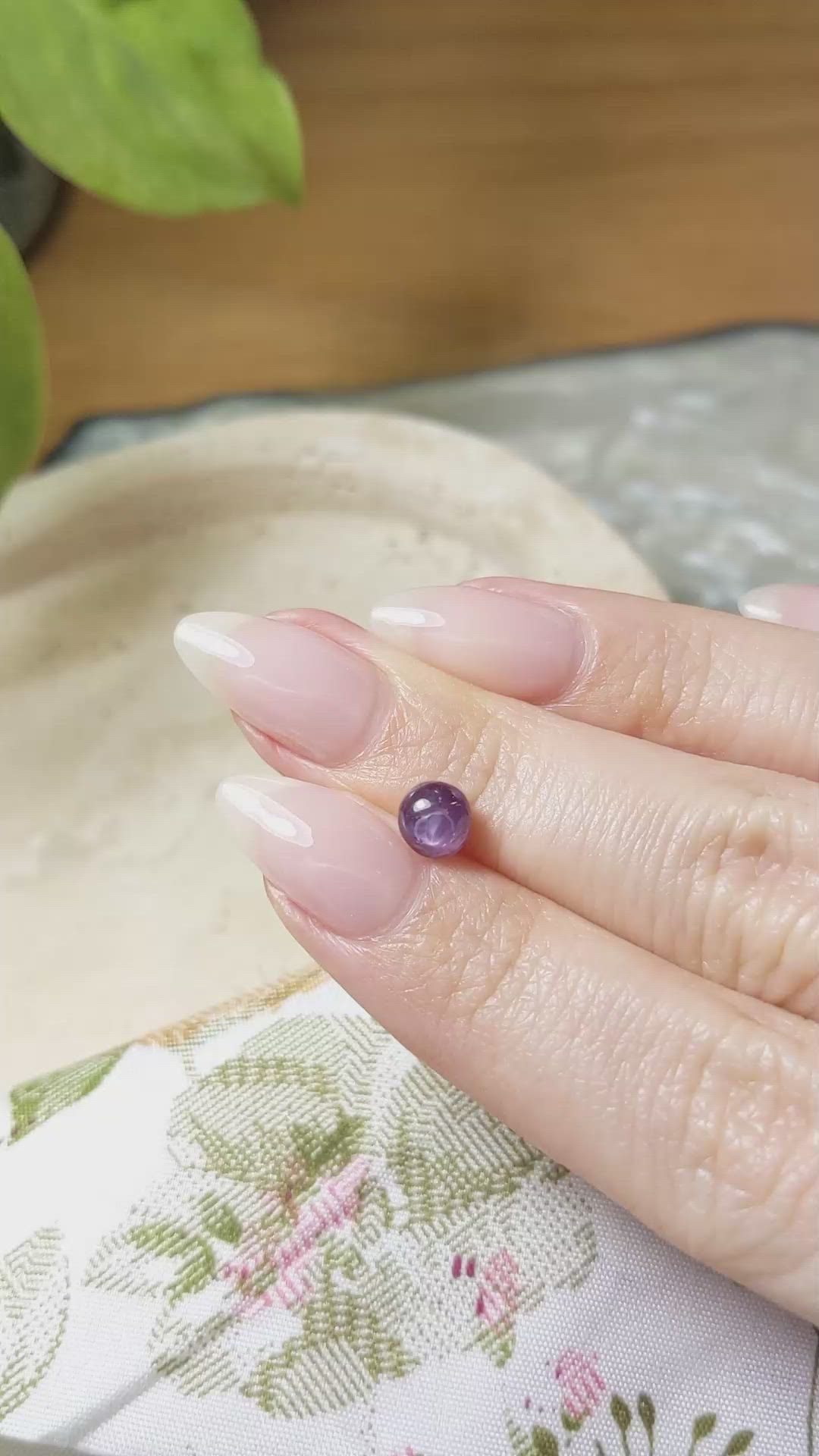 1.62 Ct. Star Ruby from Burma (Myanmar) Size Video