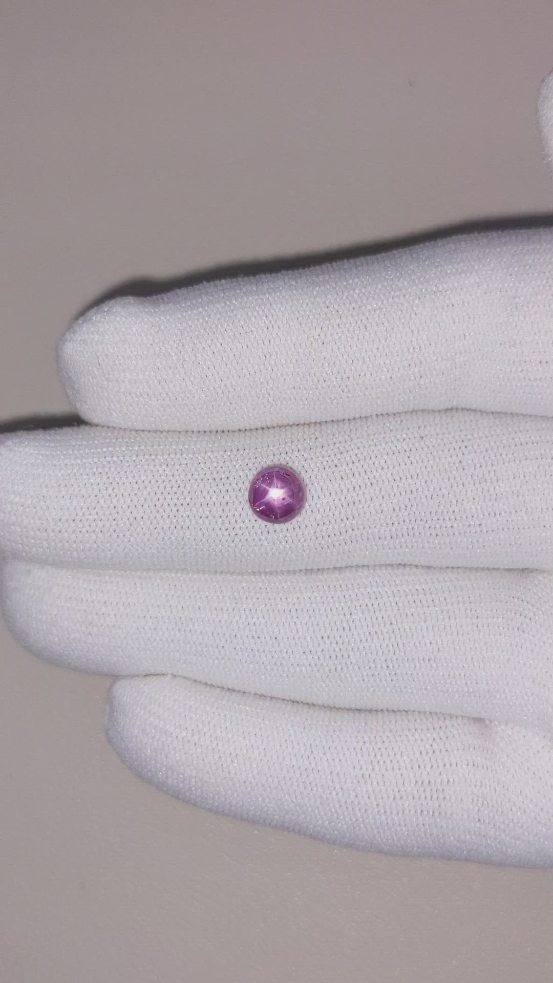 1.62 Ct. Star Ruby from Burma (Myanmar) Size Video
