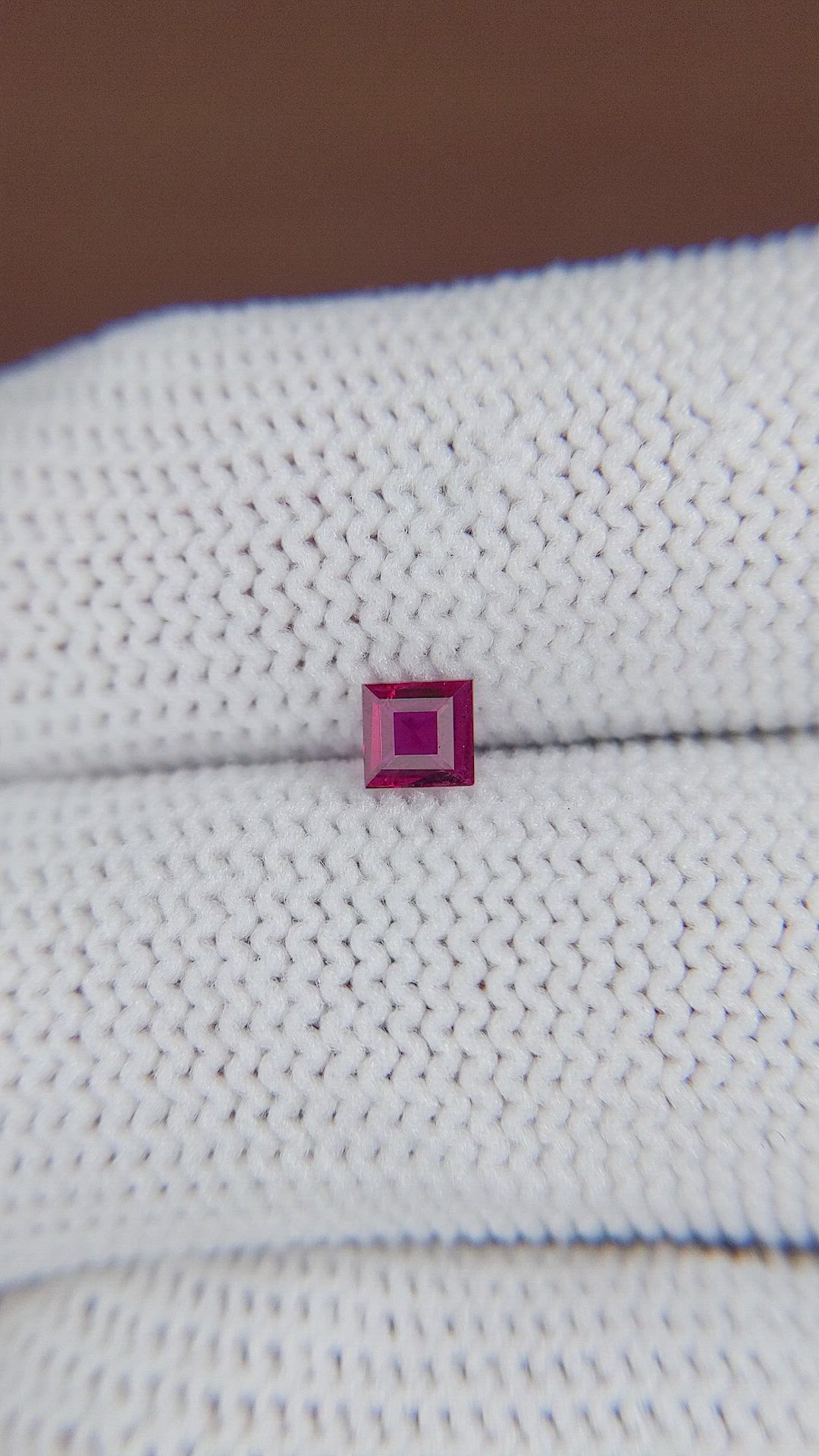 0.28 Ct. Ruby from Madagascar Size Video
