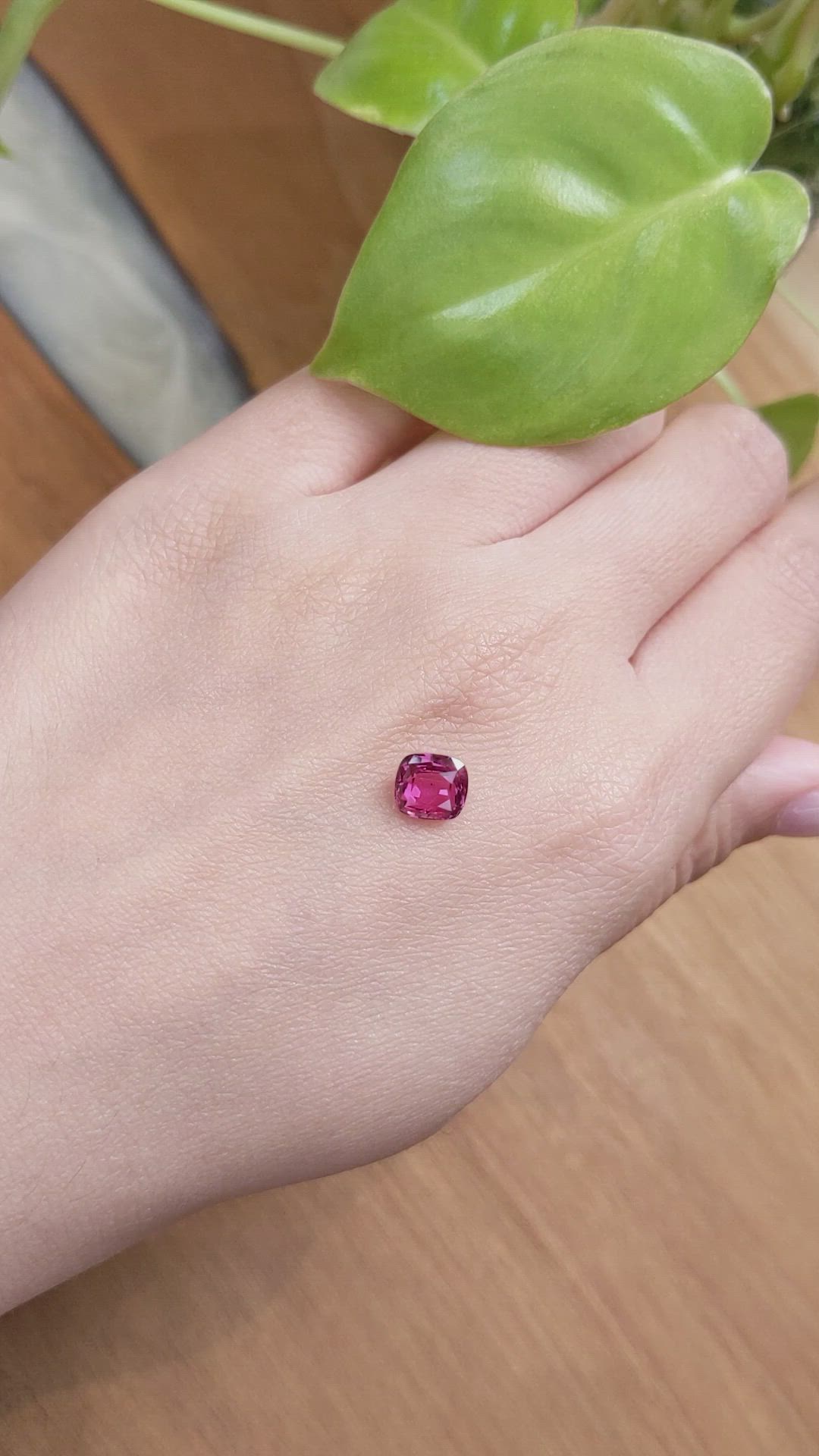 1.86 Ct. Ruby from Burma (Myanmar) Size Video