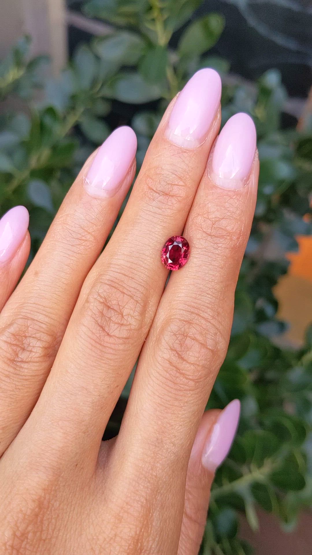 1.42 Ct. Ruby from Mozambique Size Video