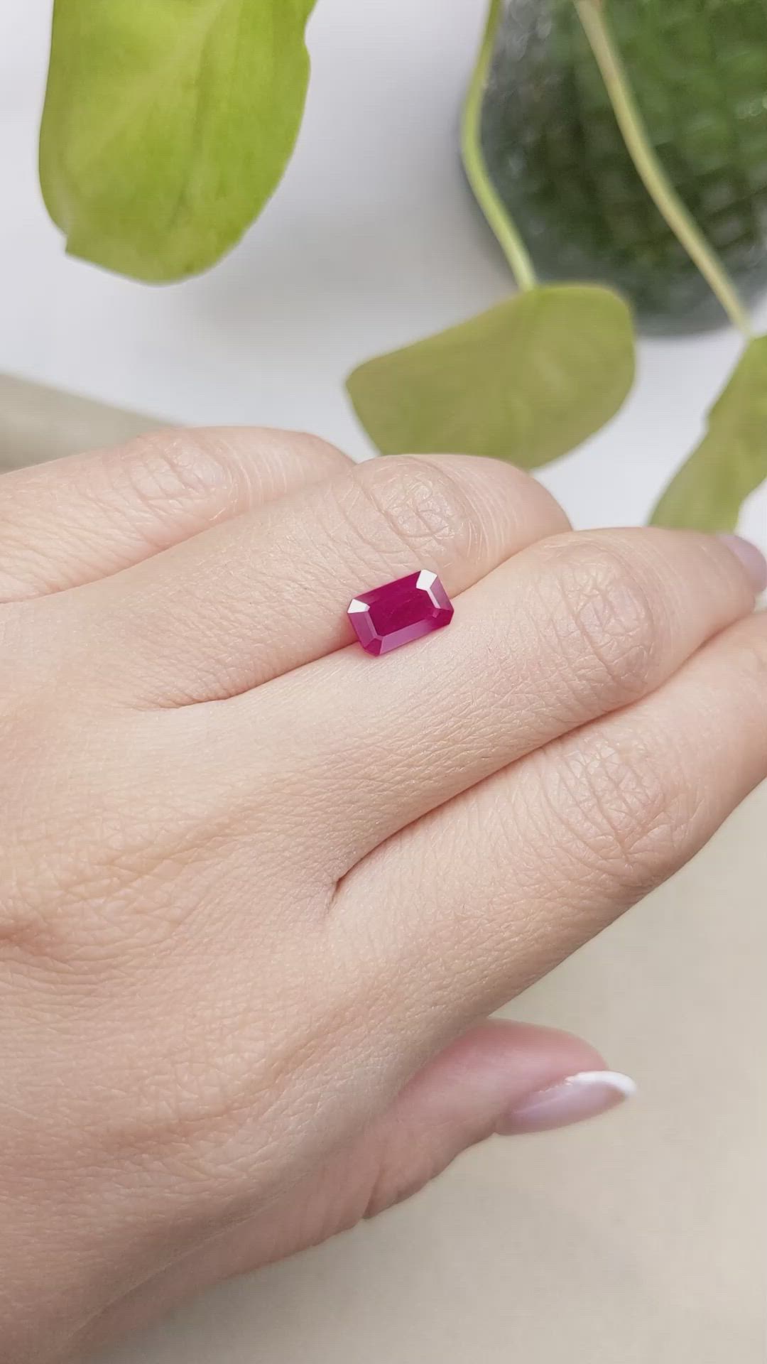 1.20 Ct. Ruby from Burma (Myanmar) Size Video