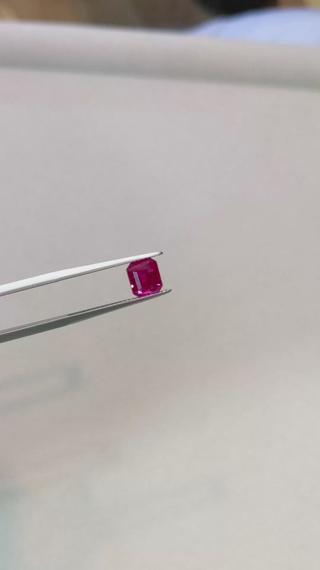 2.03 Ct. Ruby from Burma (Myanmar) Size Video