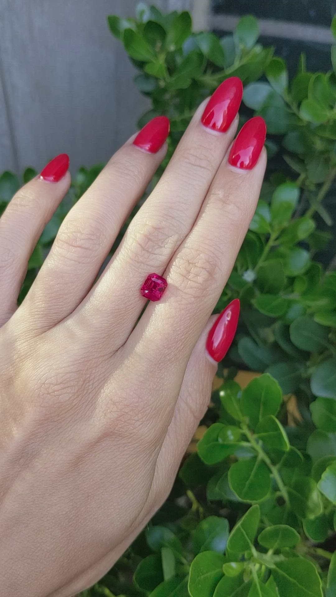 2.03 Ct. Ruby from Burma (Myanmar) Size Video