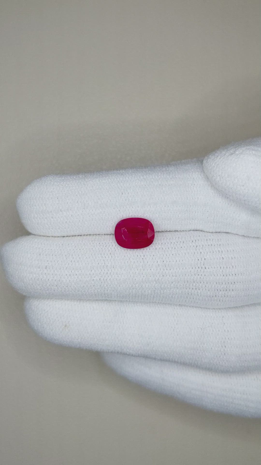 2.22 Ct. Ruby from Burma (Myanmar) Size Video