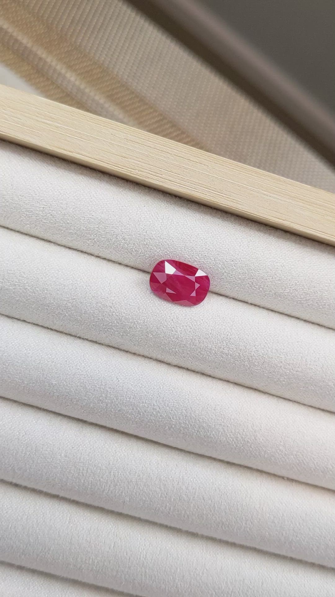 4.14 Ct. Ruby from Burma (Myanmar) Size Video