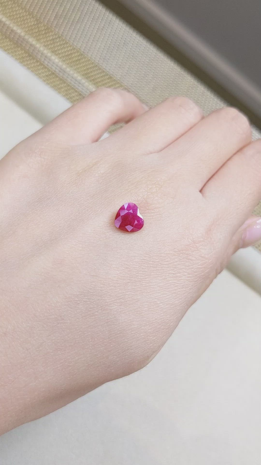 2.18 Ct. Ruby from Burma (Myanmar) Size Video