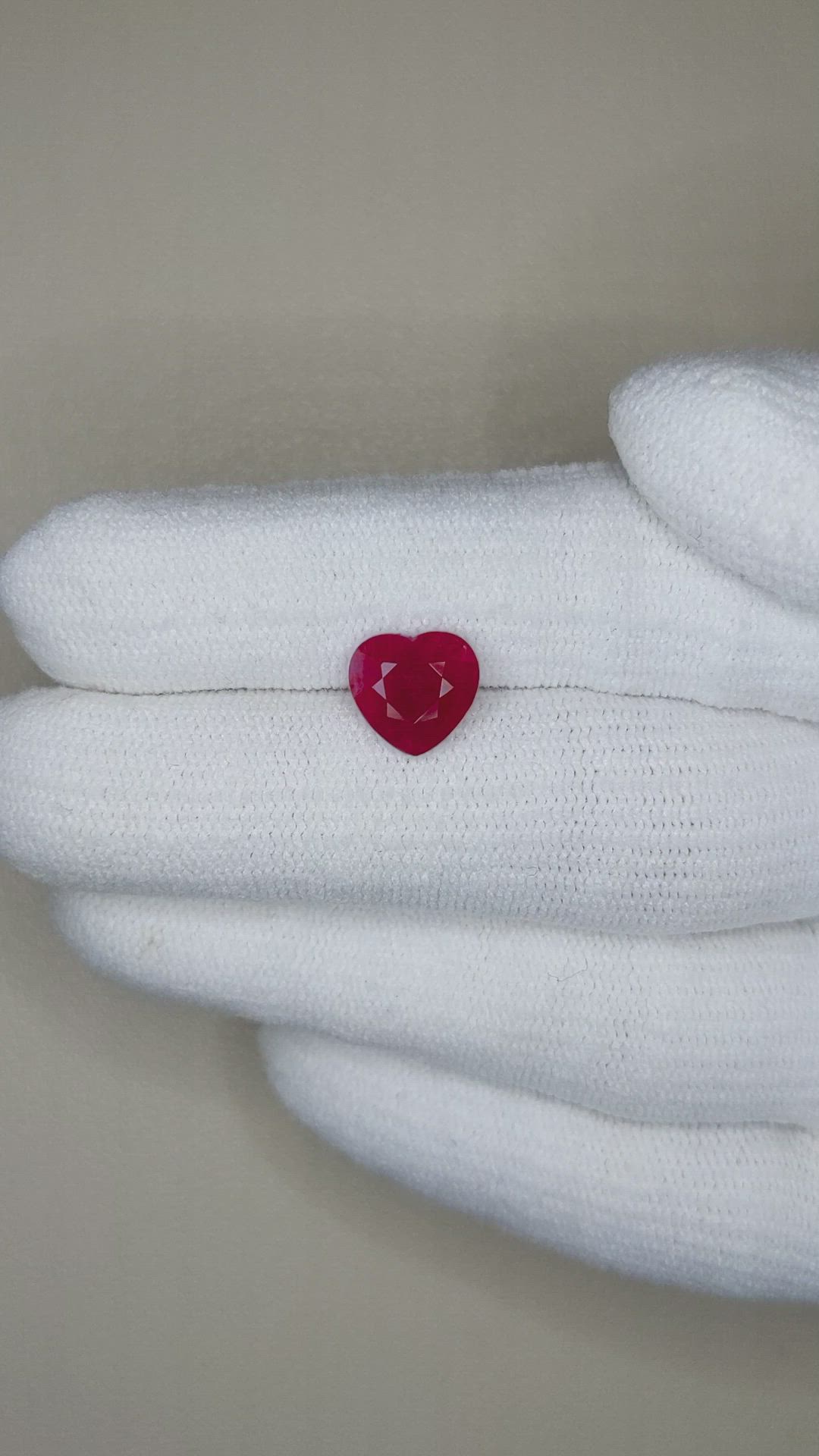 2.18 Ct. Ruby from Burma (Myanmar) Size Video